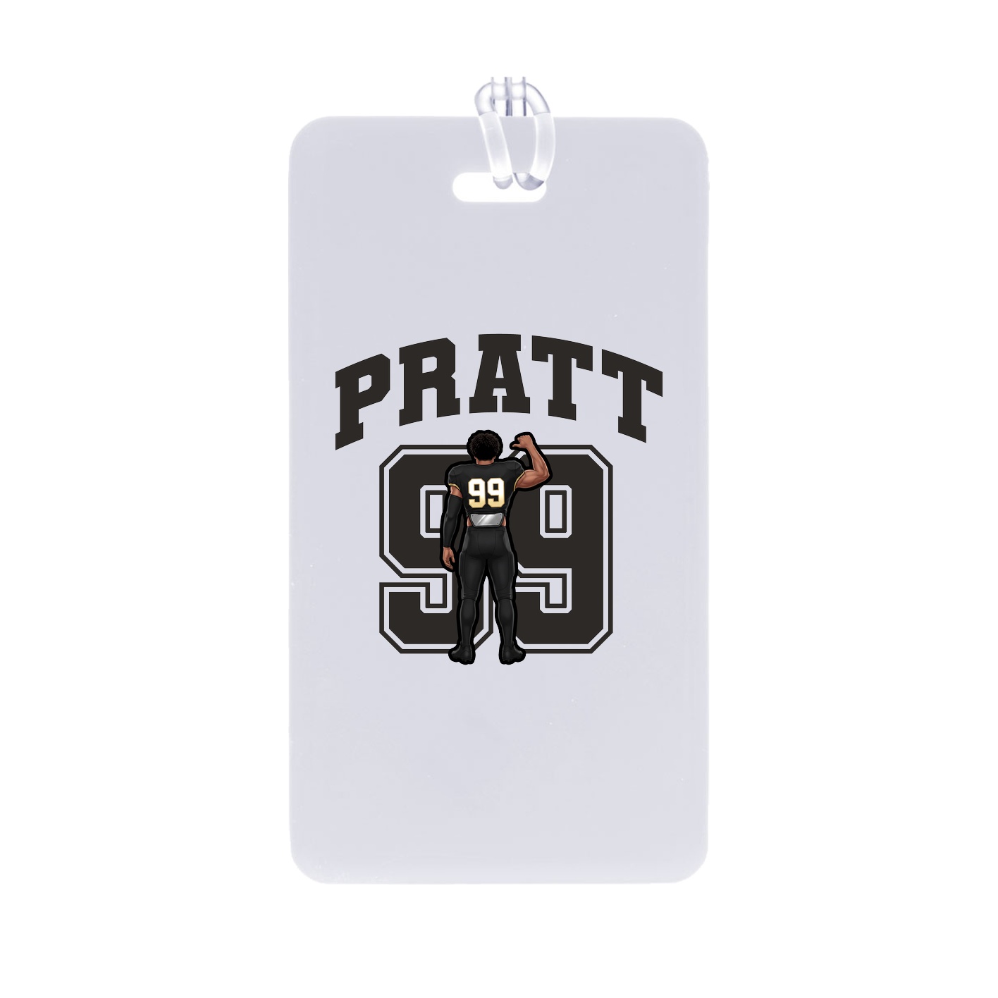 Bag Tag — Number in Classic