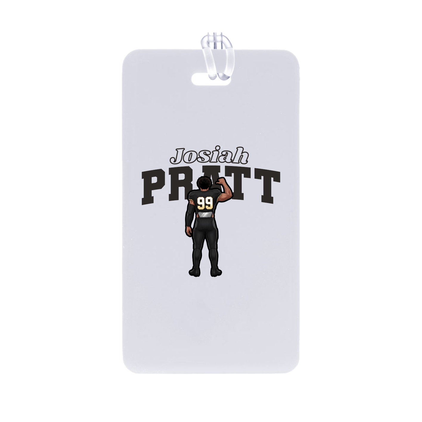 Bag Tag — Name Arch in Classic