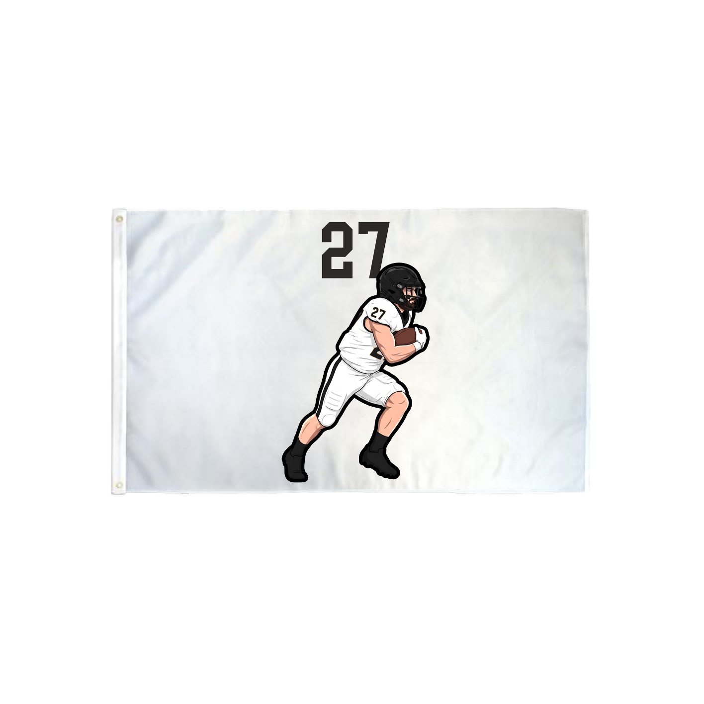 3x5 Flag — Number Top in Classic