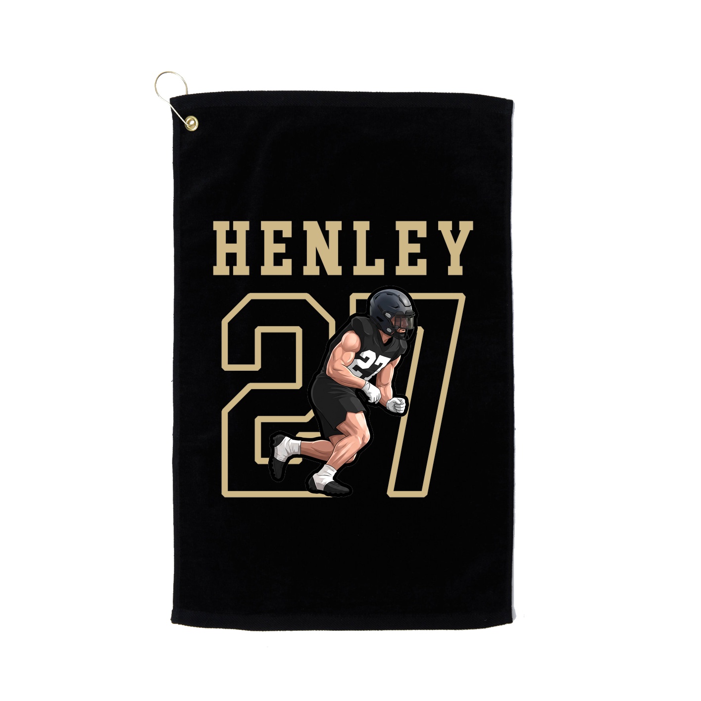 Golf Towel — Shirsey in Black