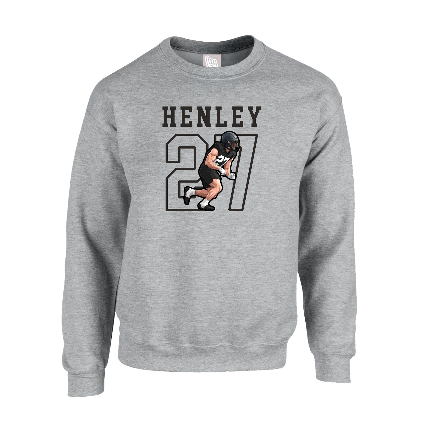 Fleece Crew — Shirsey in Grey