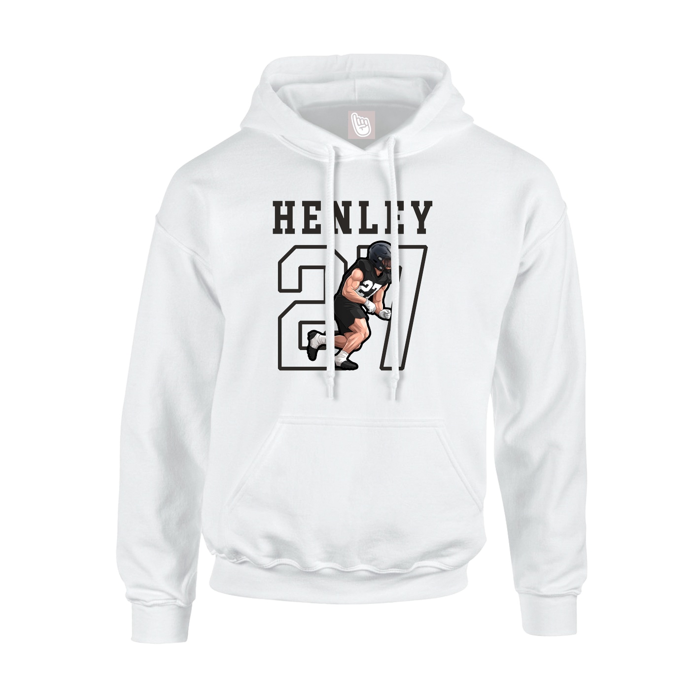Youth Hoodie — Shirsey in White