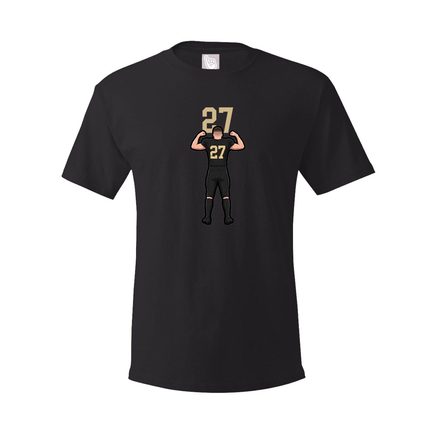 Tee — Number Top in Black