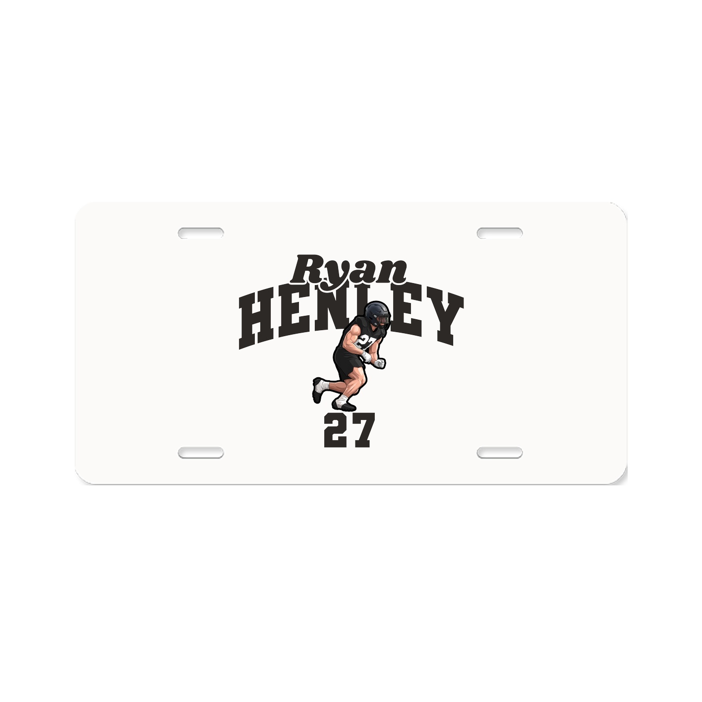 License Plate — Signature Arch in Classic