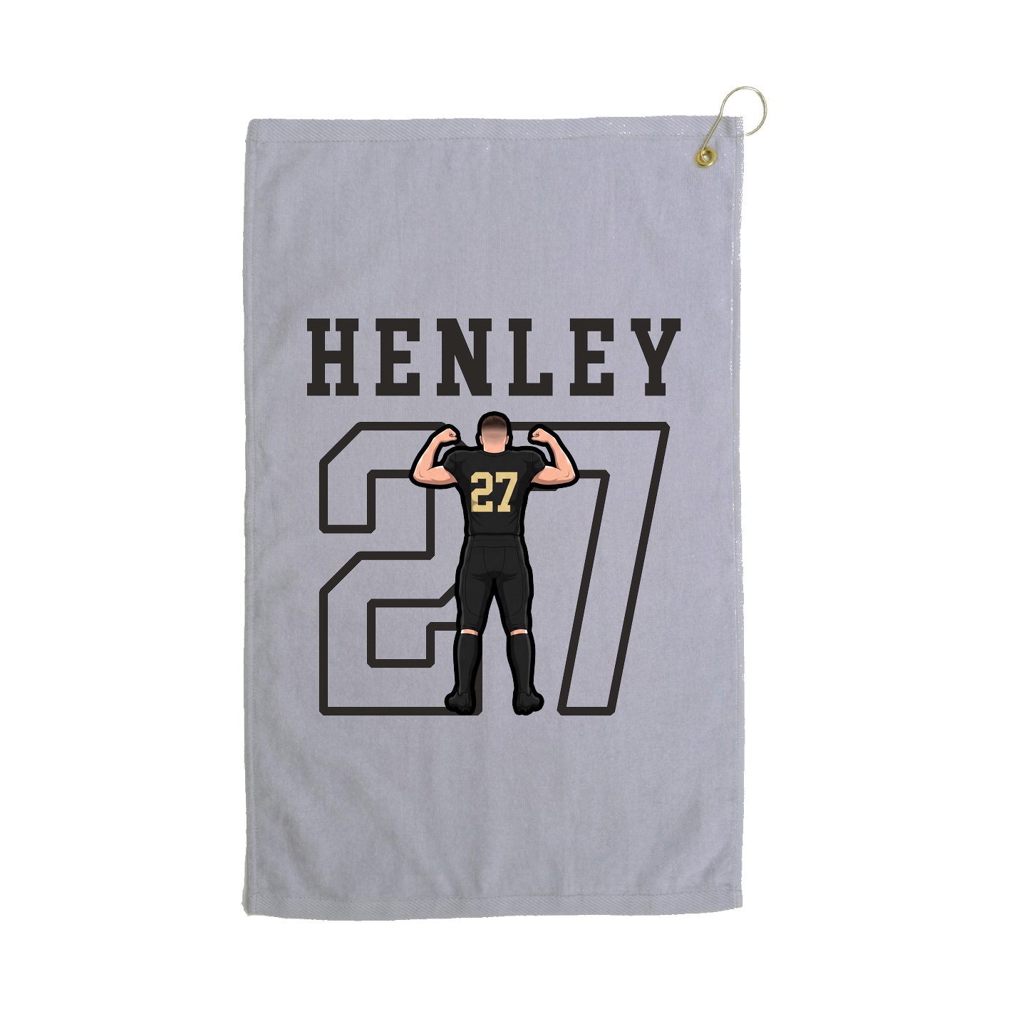 Golf Towel — Shirsey in Grey