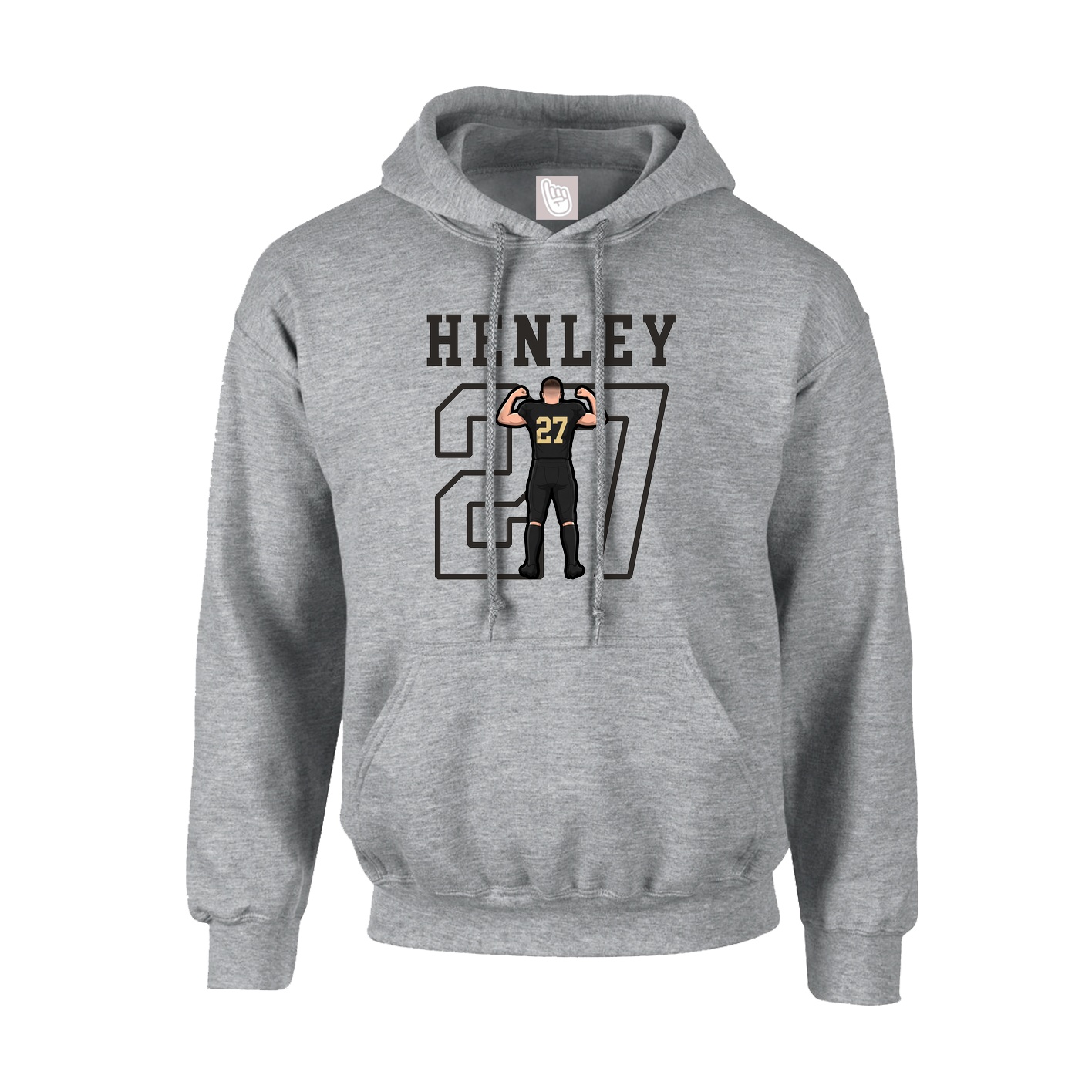 Youth Hoodie — Shirsey in Grey