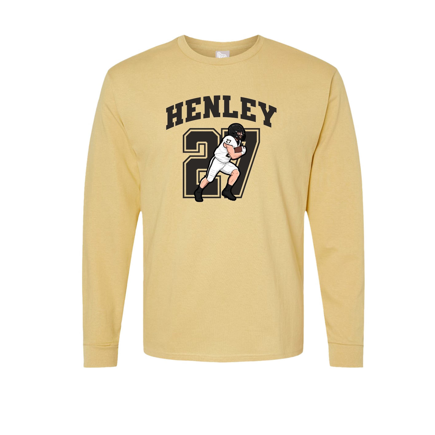 Long Sleeve Tee — Number in Vegas Gold