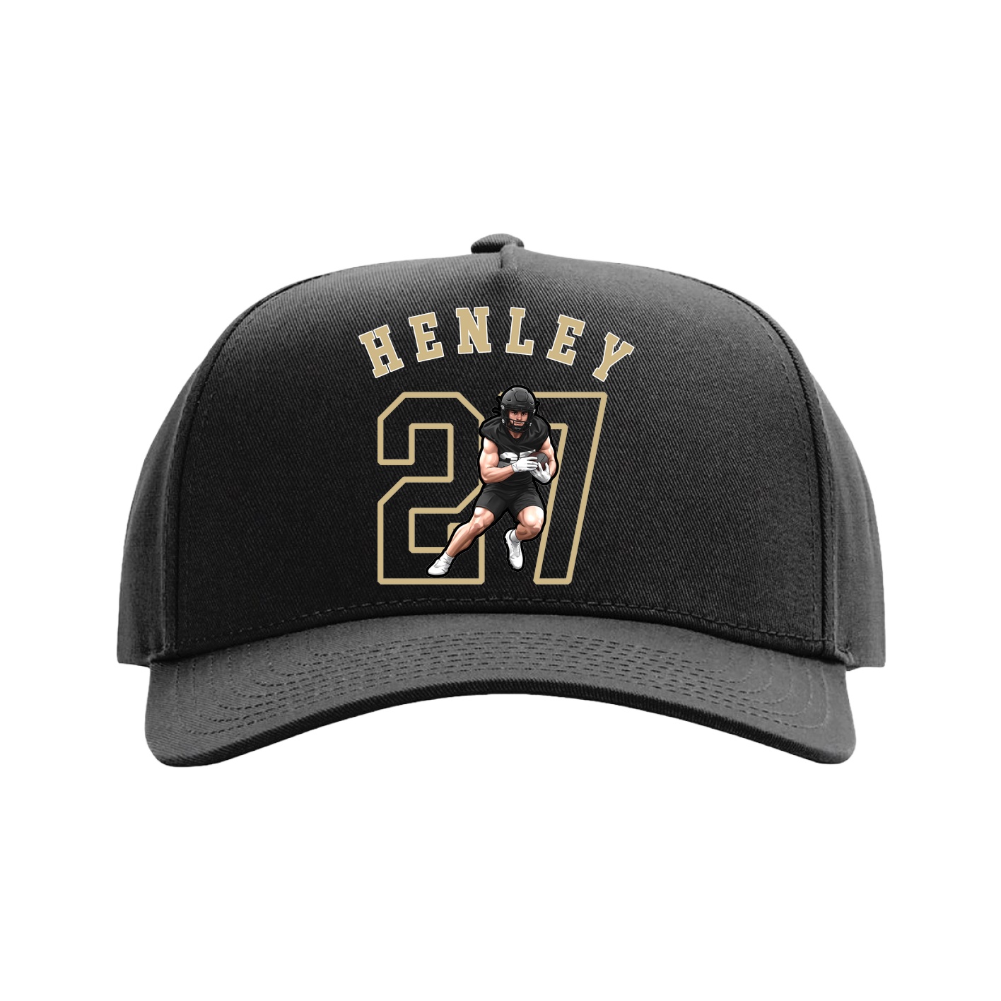Full Fabric Five-Panel Champ Cap