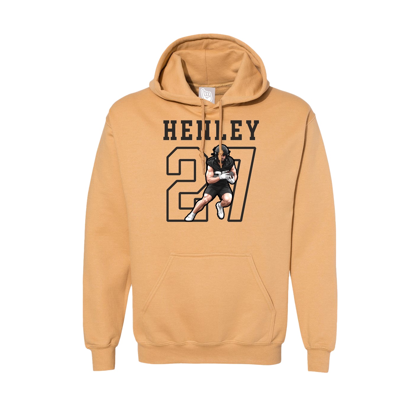 Hoodie — Shirsey in Vegas Gold