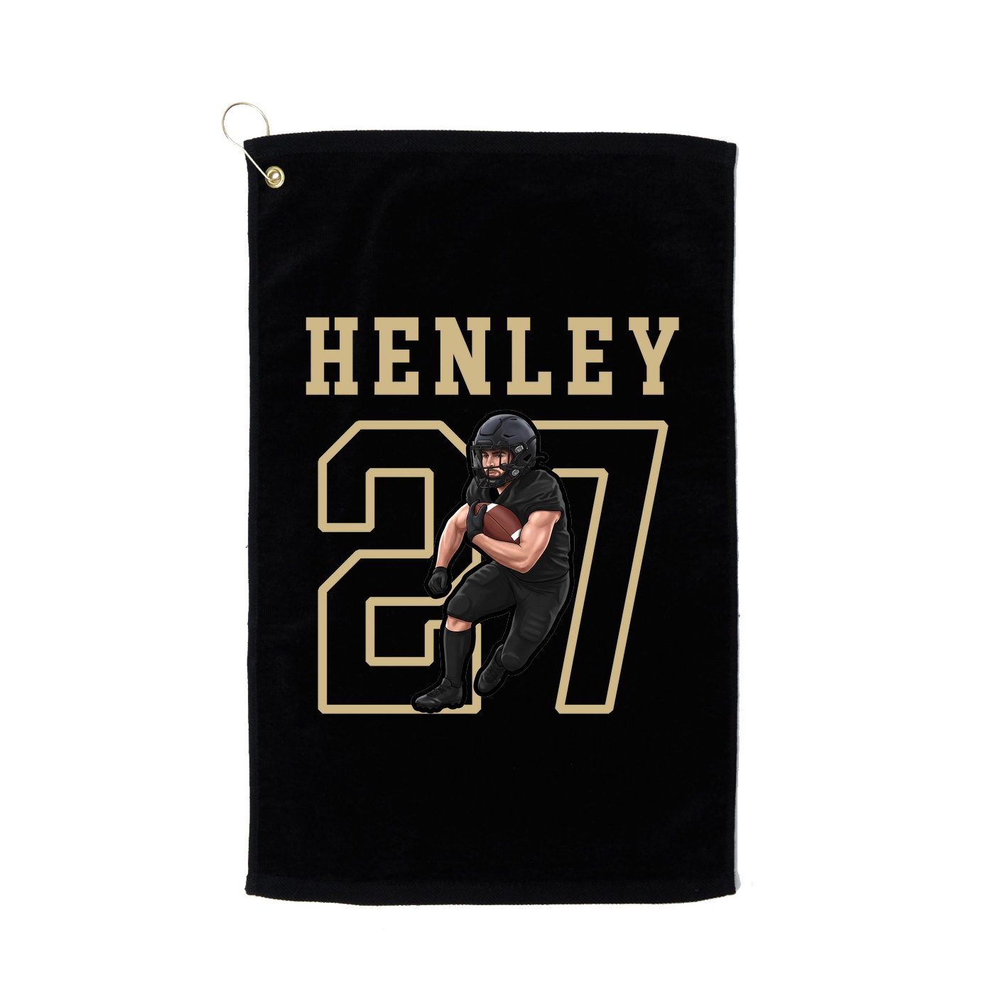 Golf Towel — Shirsey in Black