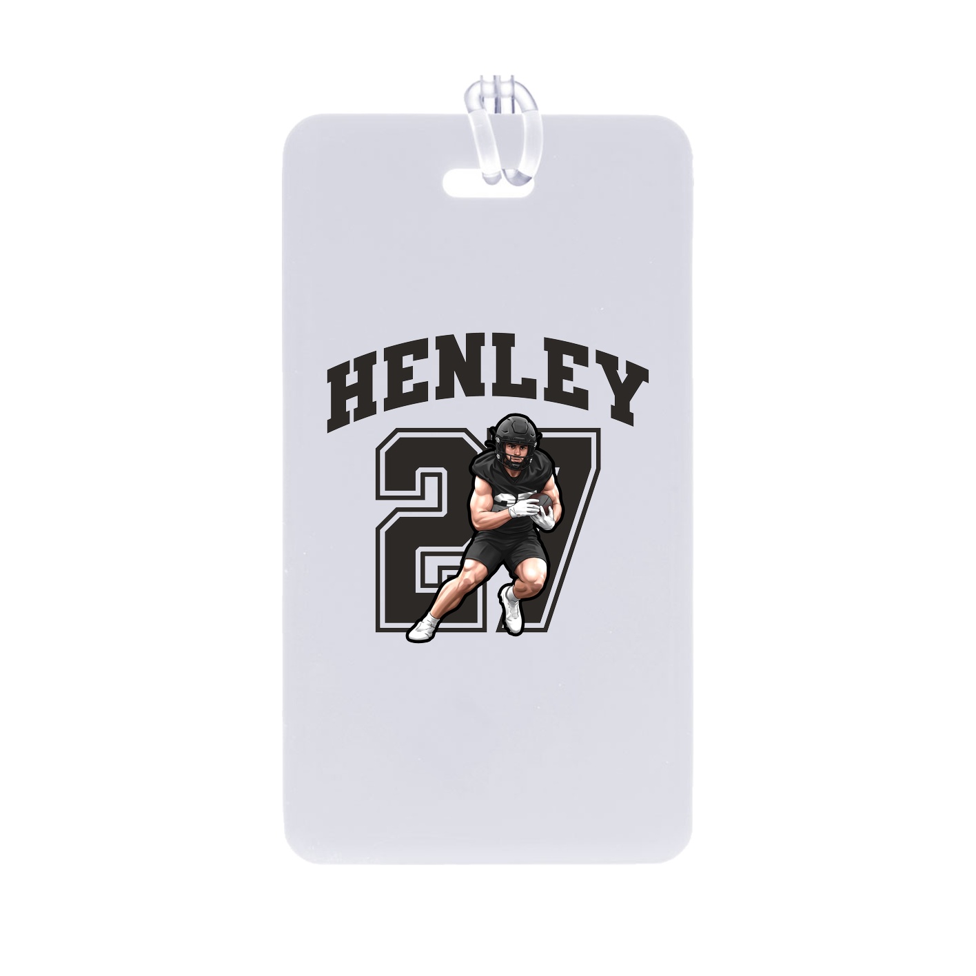 Bag Tag — Number in Classic