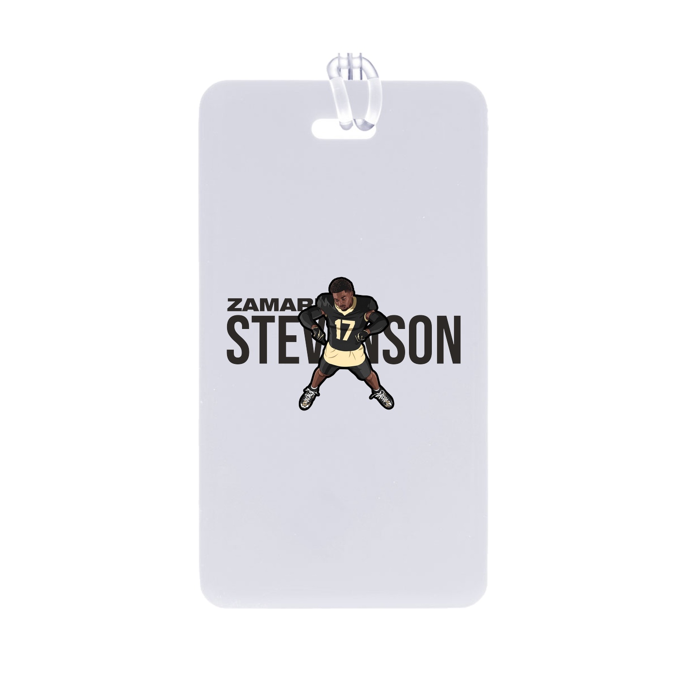 Bag Tag — Player Name in Classic