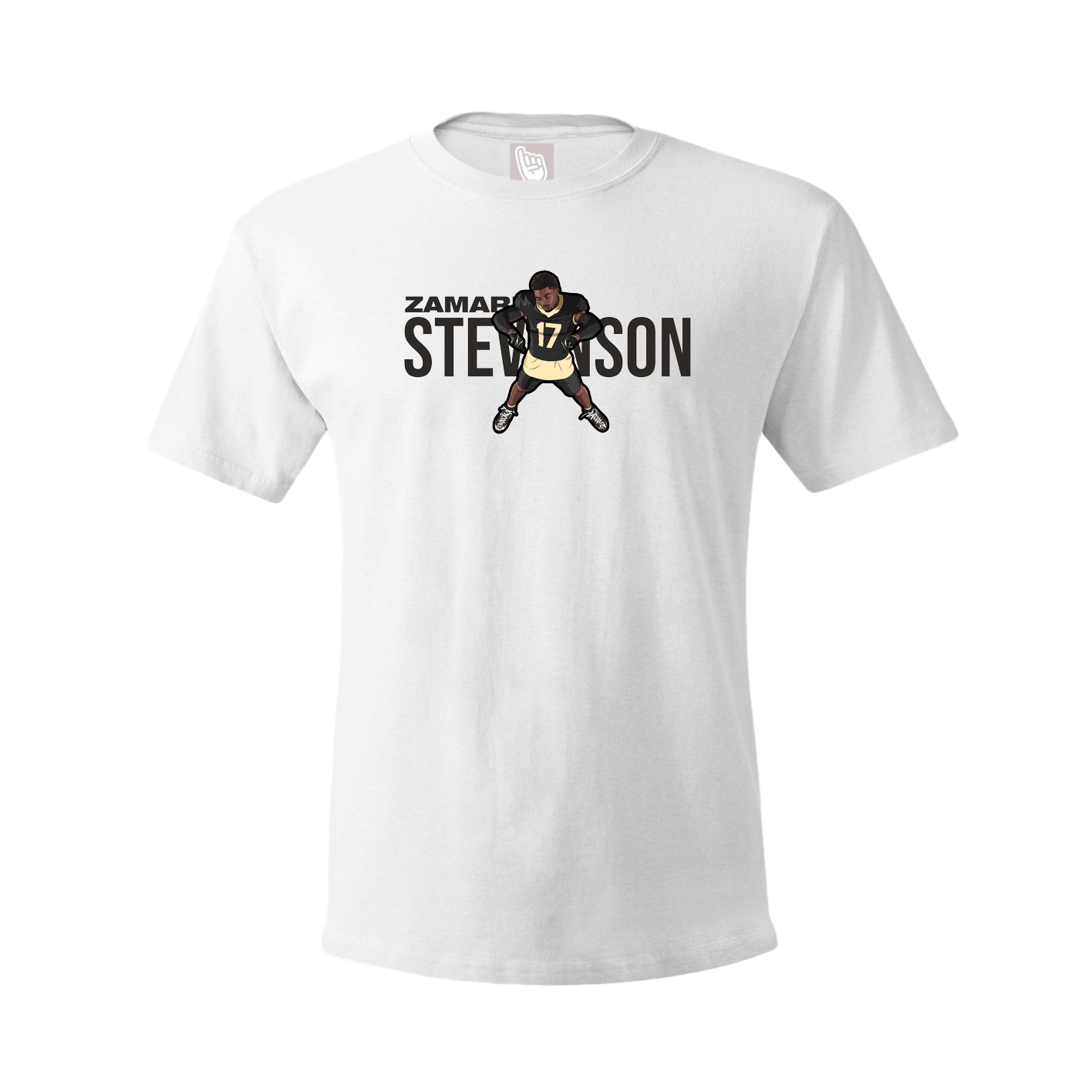 Youth Tee — Player Name in White