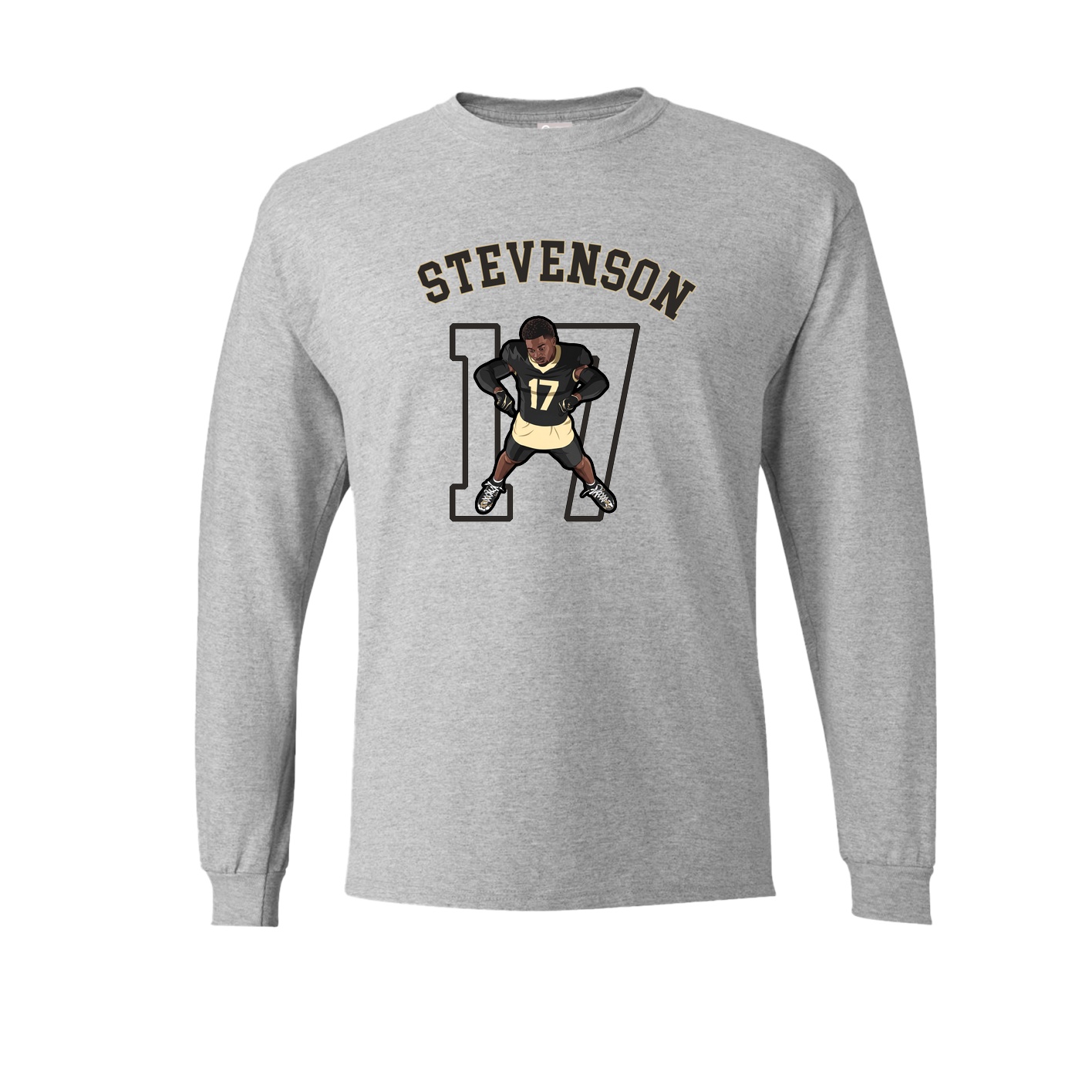 Long Sleeve Tee — Shirsey Arch in Grey