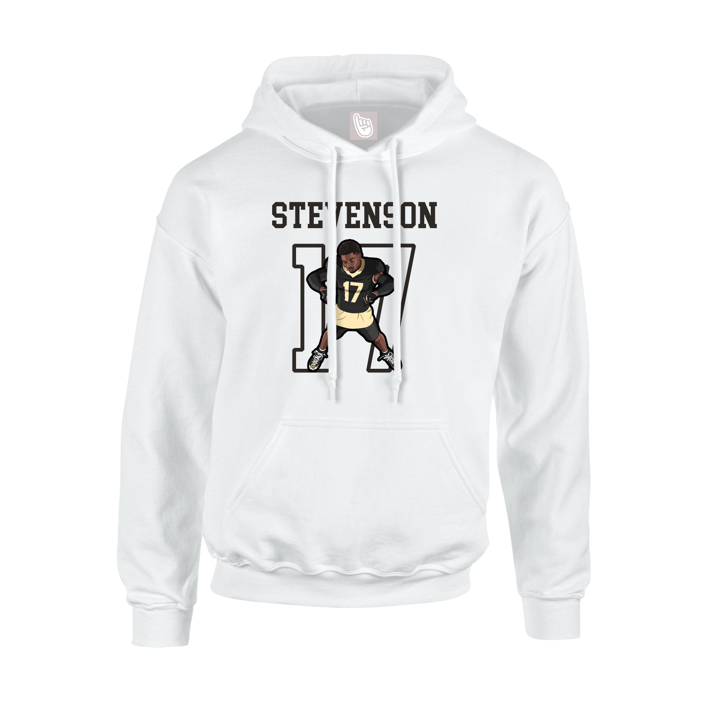 Youth Hoodie — Shirsey in White