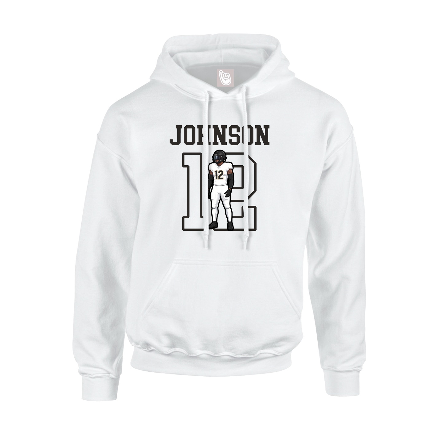 Youth Hoodie — Shirsey in White