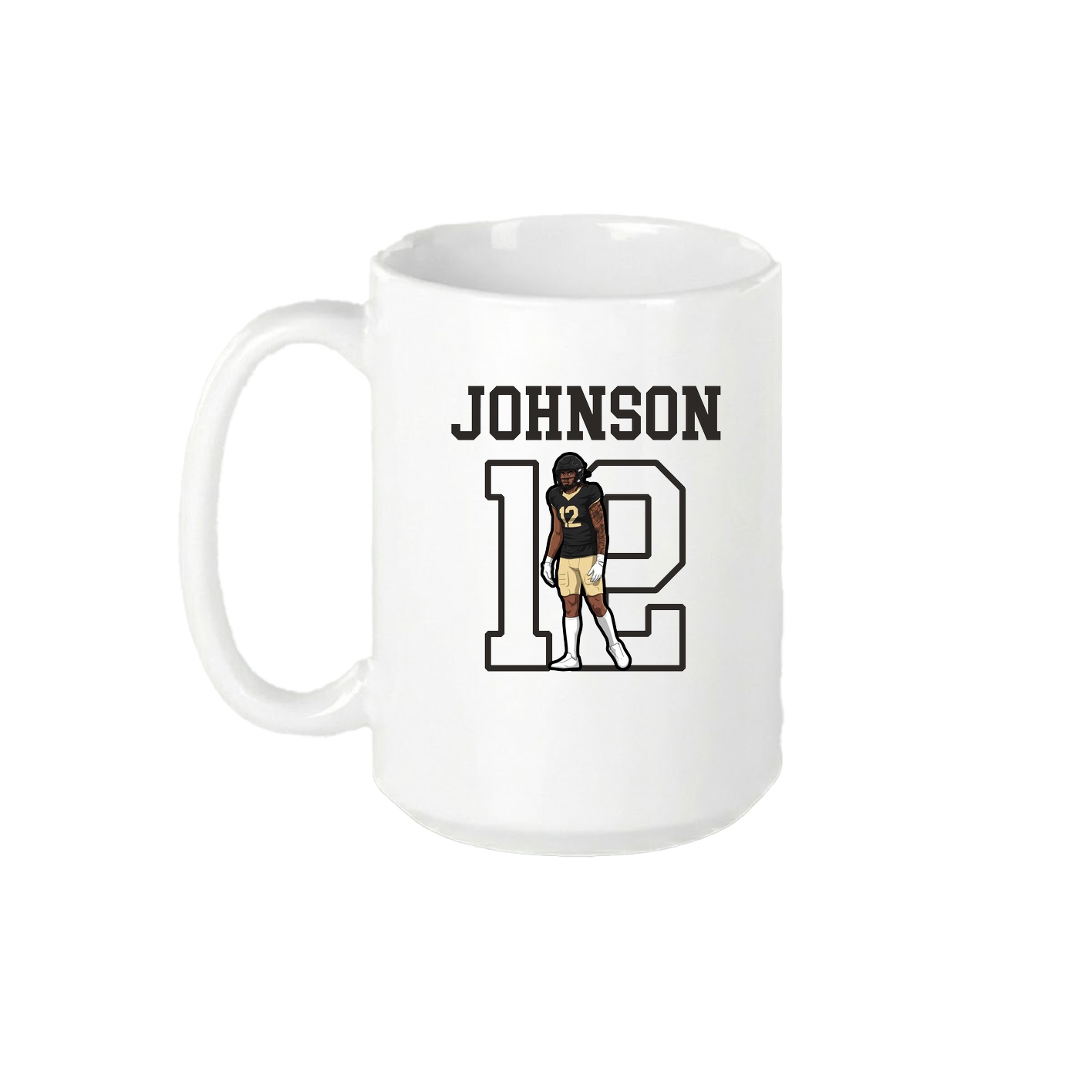 15oz Coffee Mug — Shirsey in White