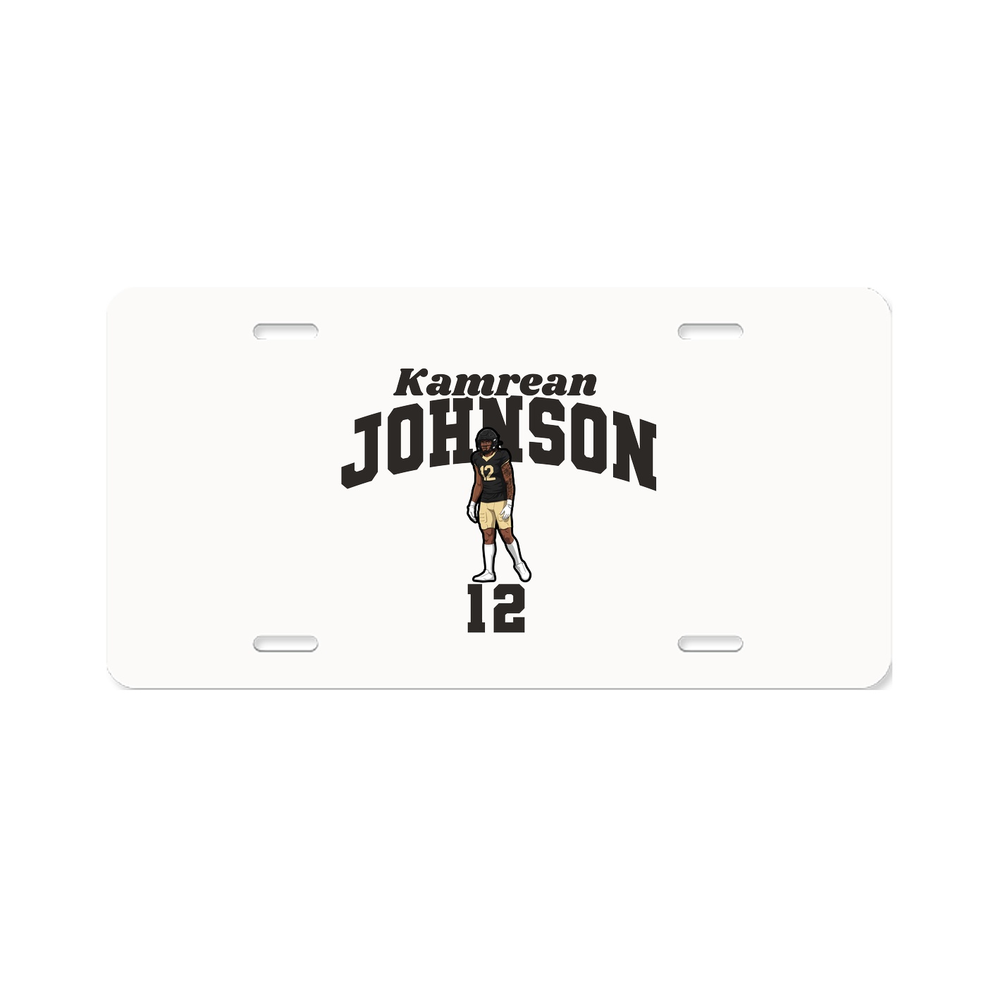 License Plate — Signature Arch in Classic