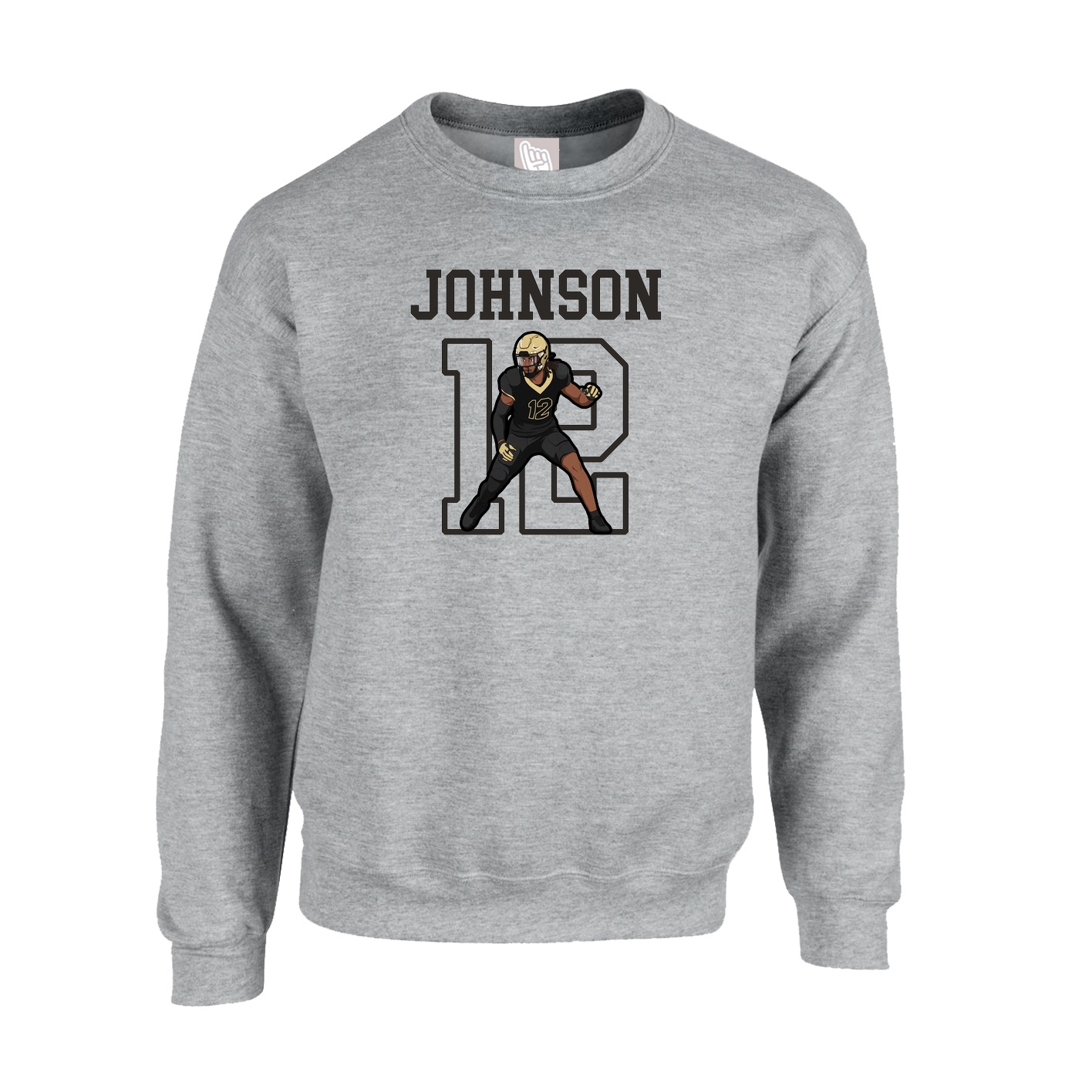 Fleece Crew — Shirsey in Grey
