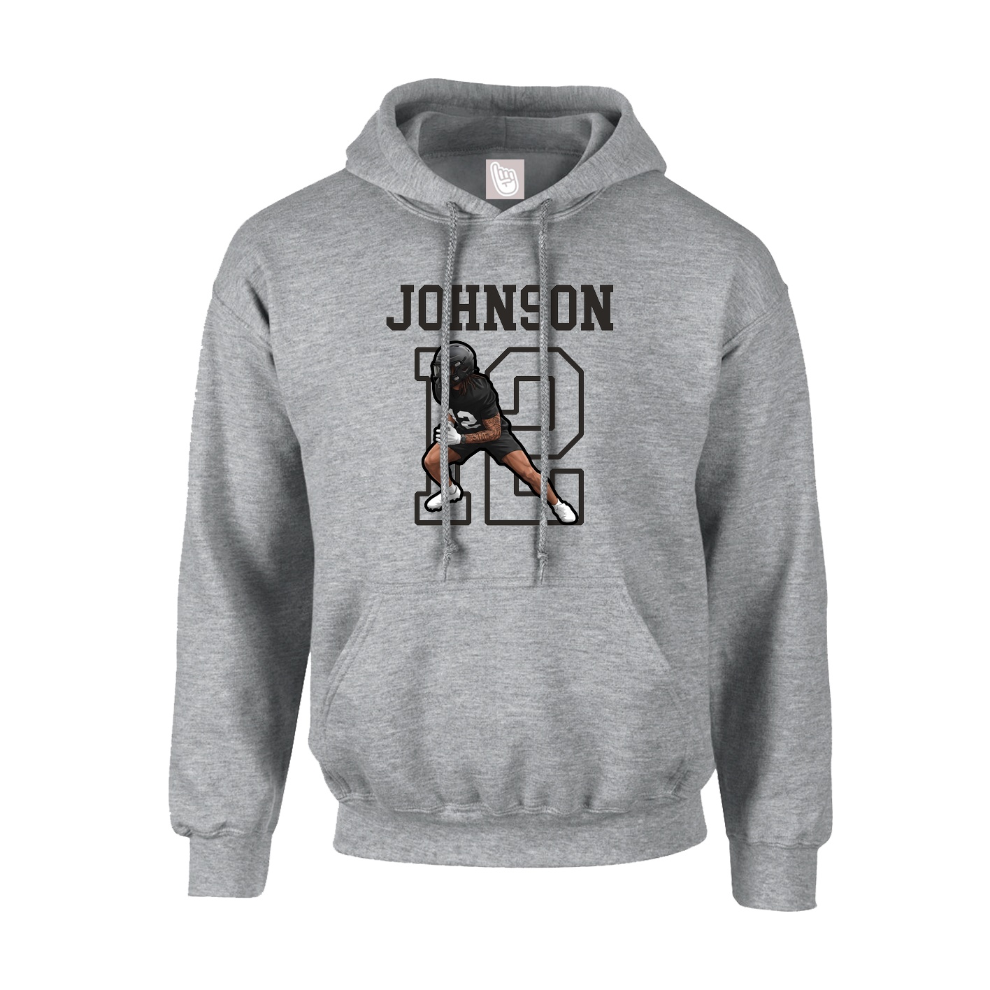 Hoodie — Shirsey in Grey