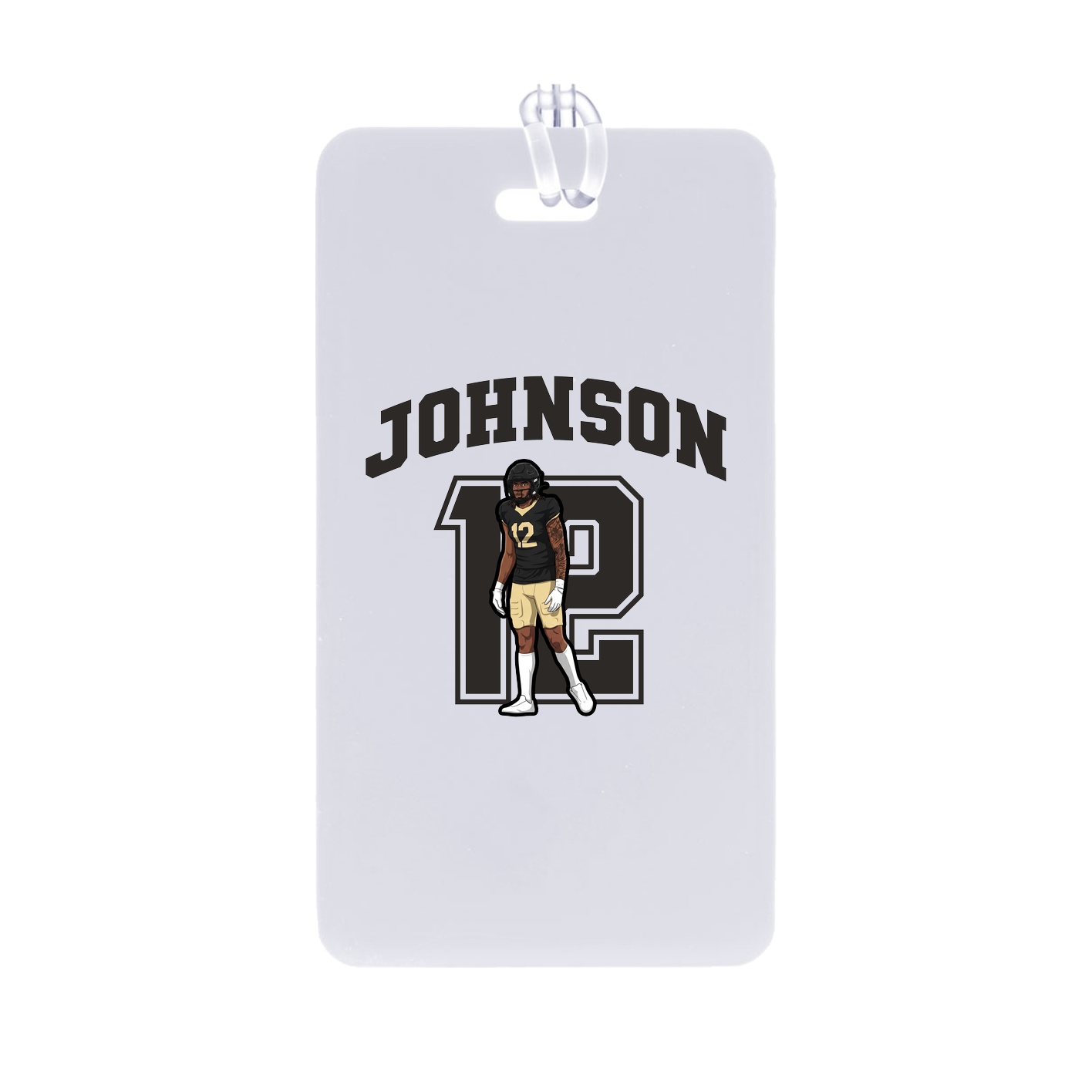 Bag Tag — Number in Classic