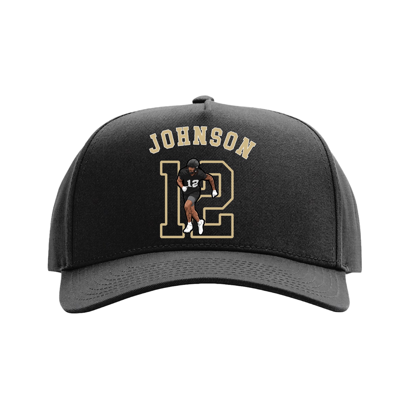 Full Fabric Five-Panel Champ Cap