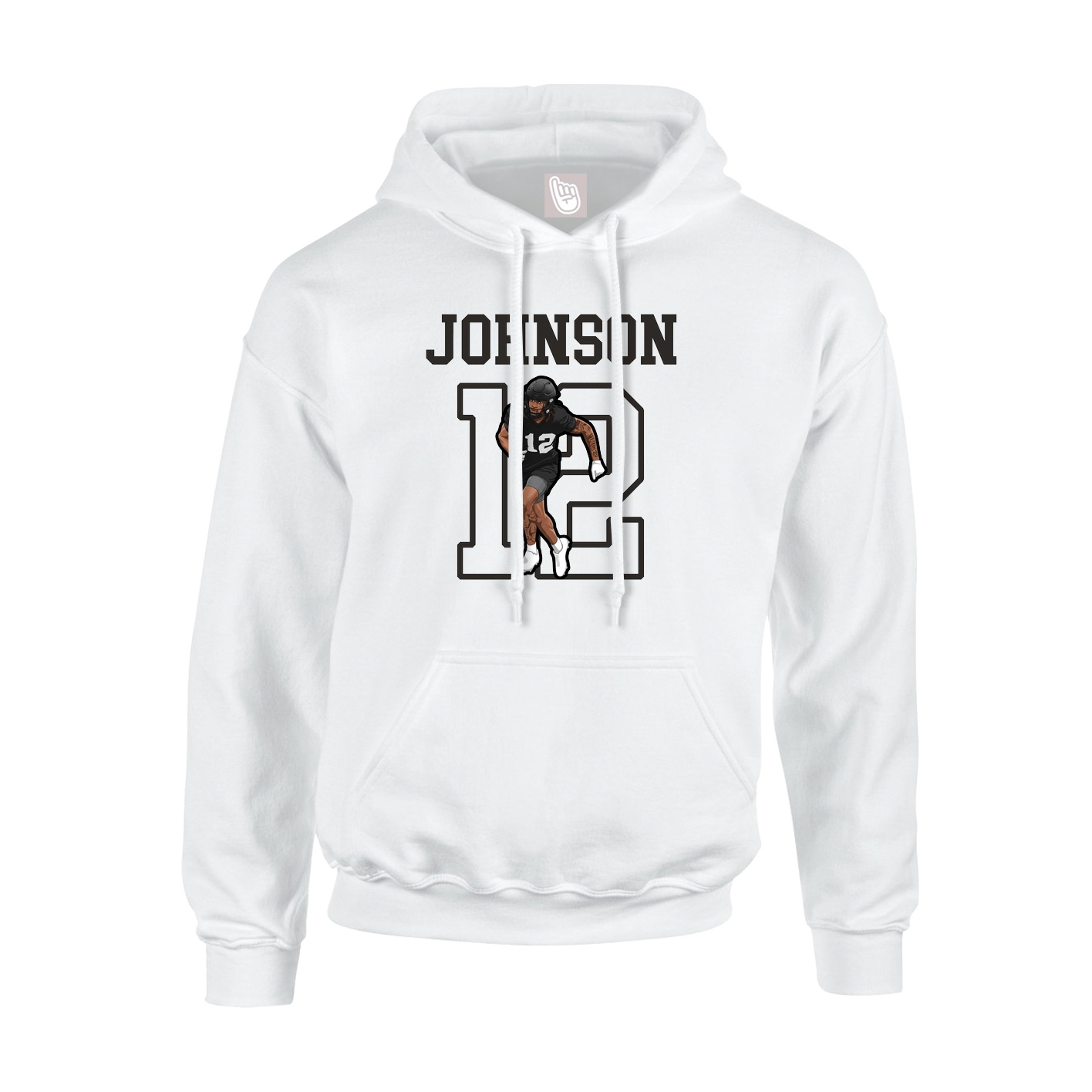 Hoodie — Shirsey in White