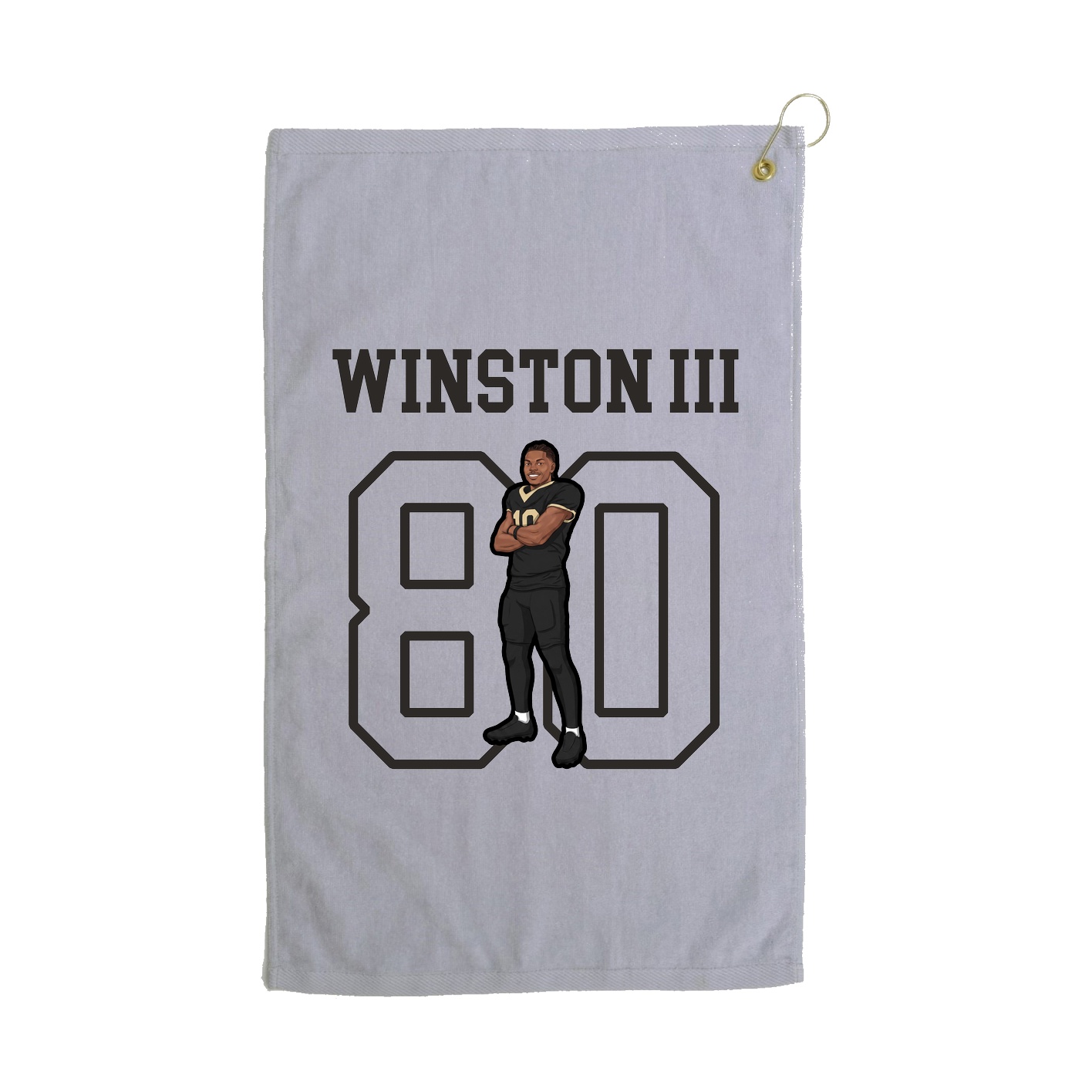 Golf Towel — Shirsey in Grey
