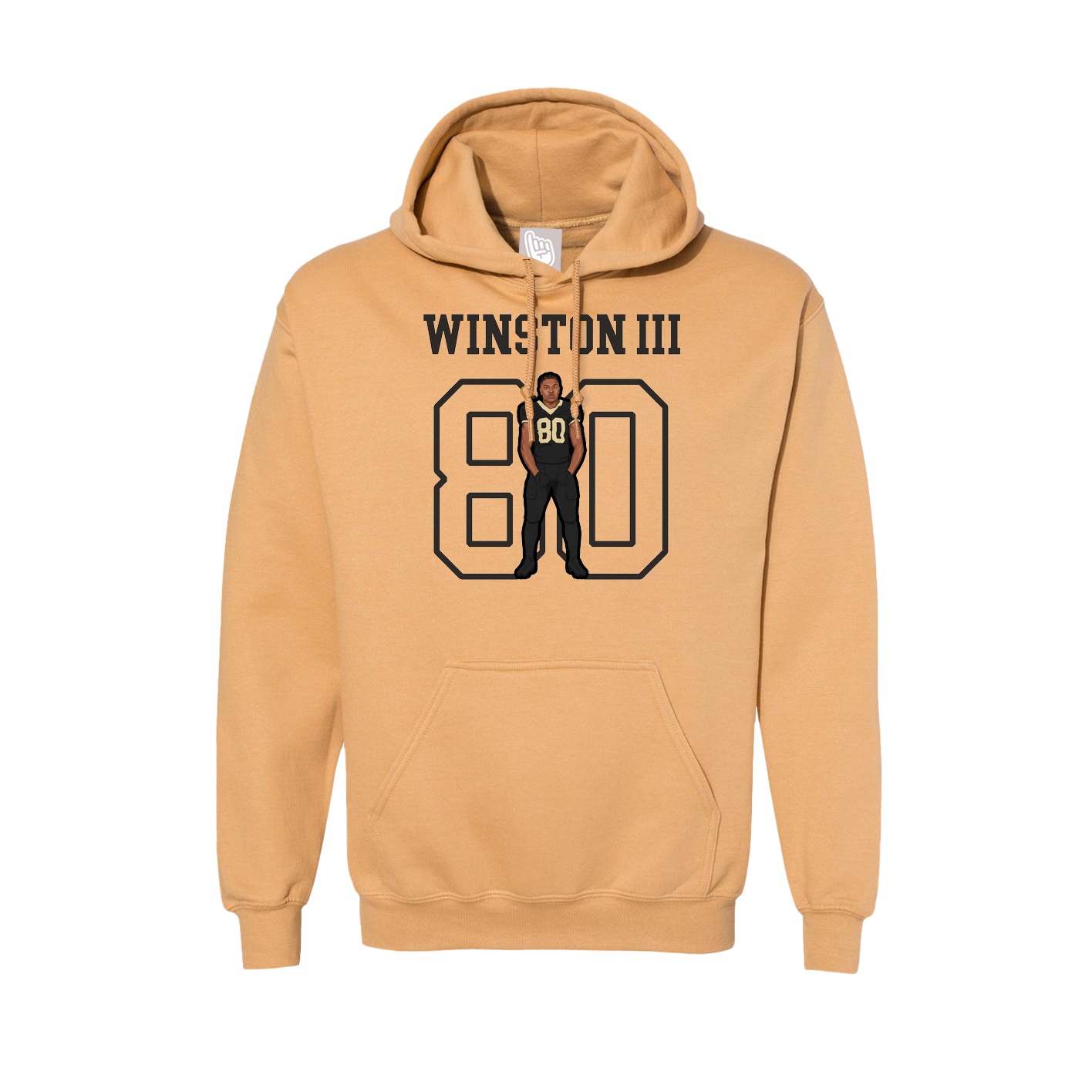 Hoodie — Shirsey in Vegas Gold