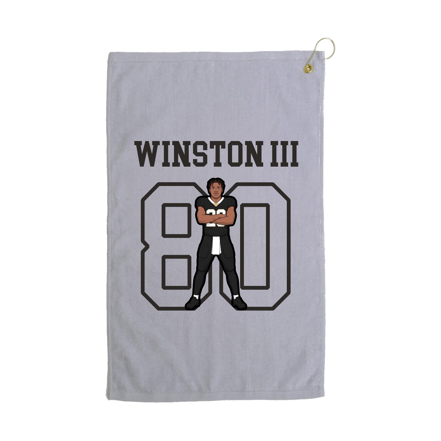 Golf Towel — Shirsey in Grey