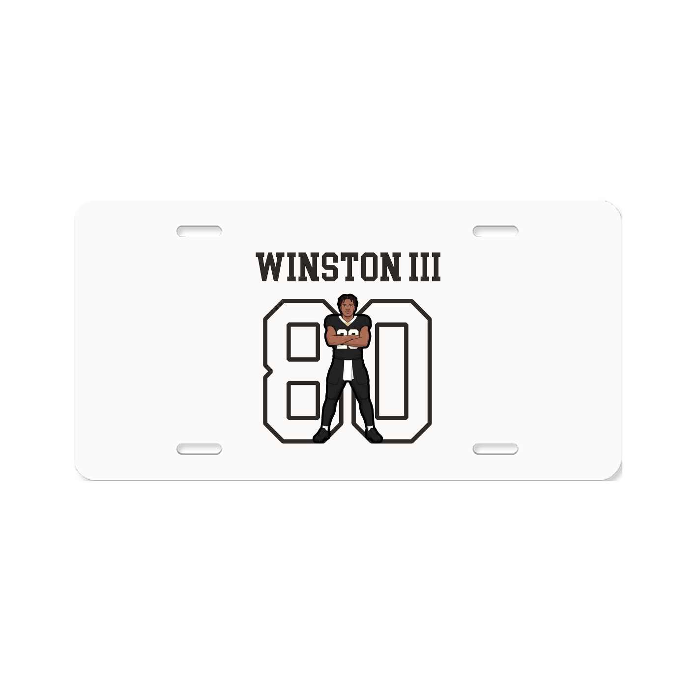 License Plate — Shirsey in Classic