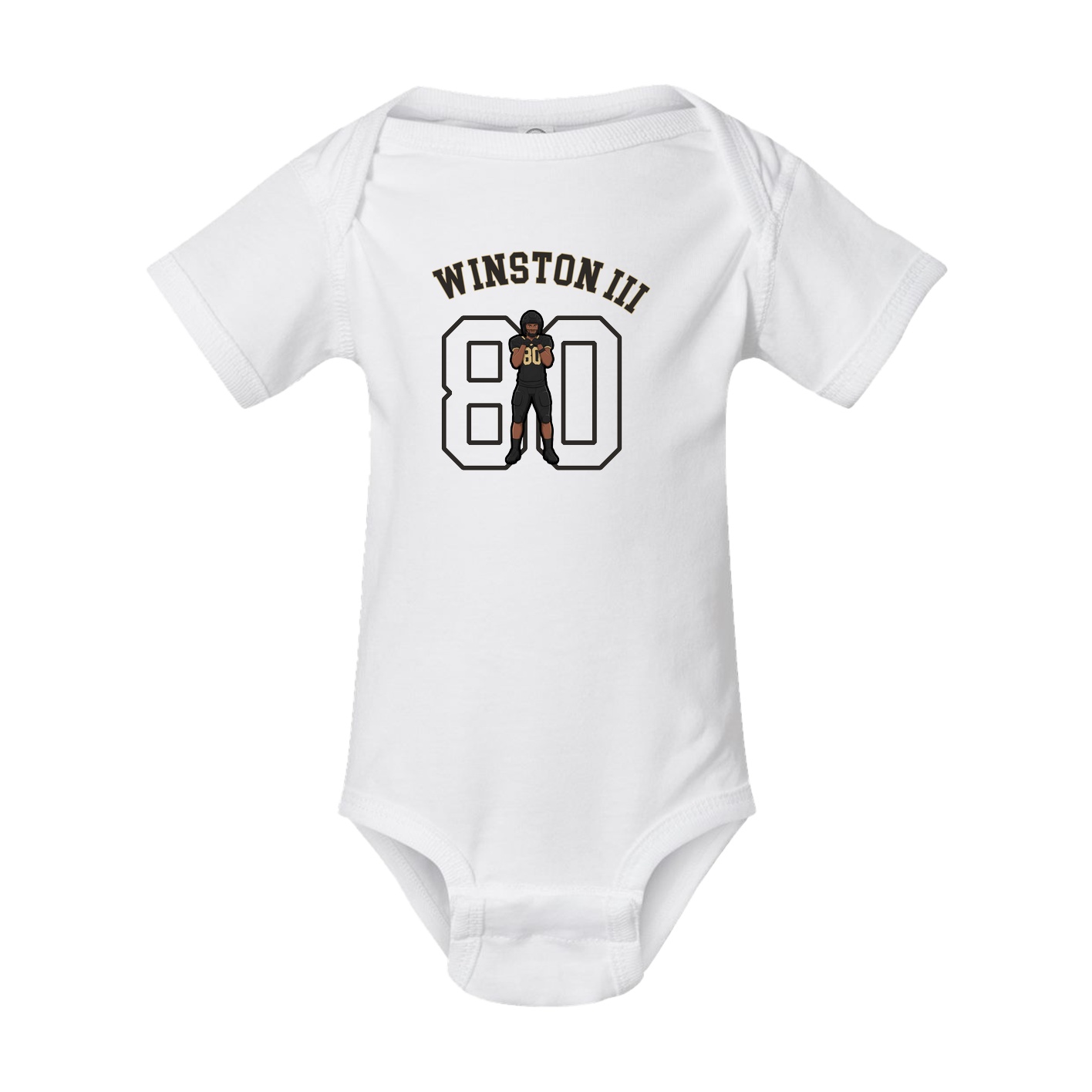 Baby Onesie — Shirsey Arch in White