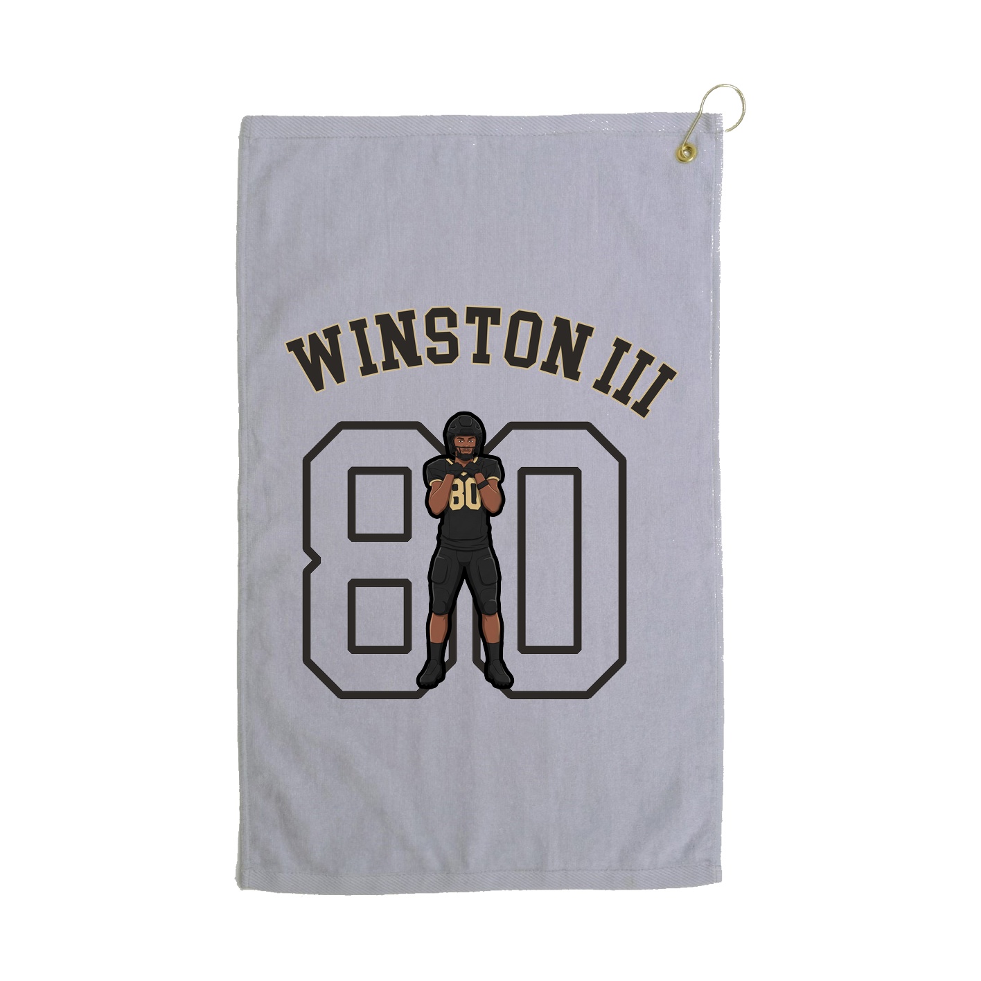 Golf Towel — Shirsey Arch in Grey