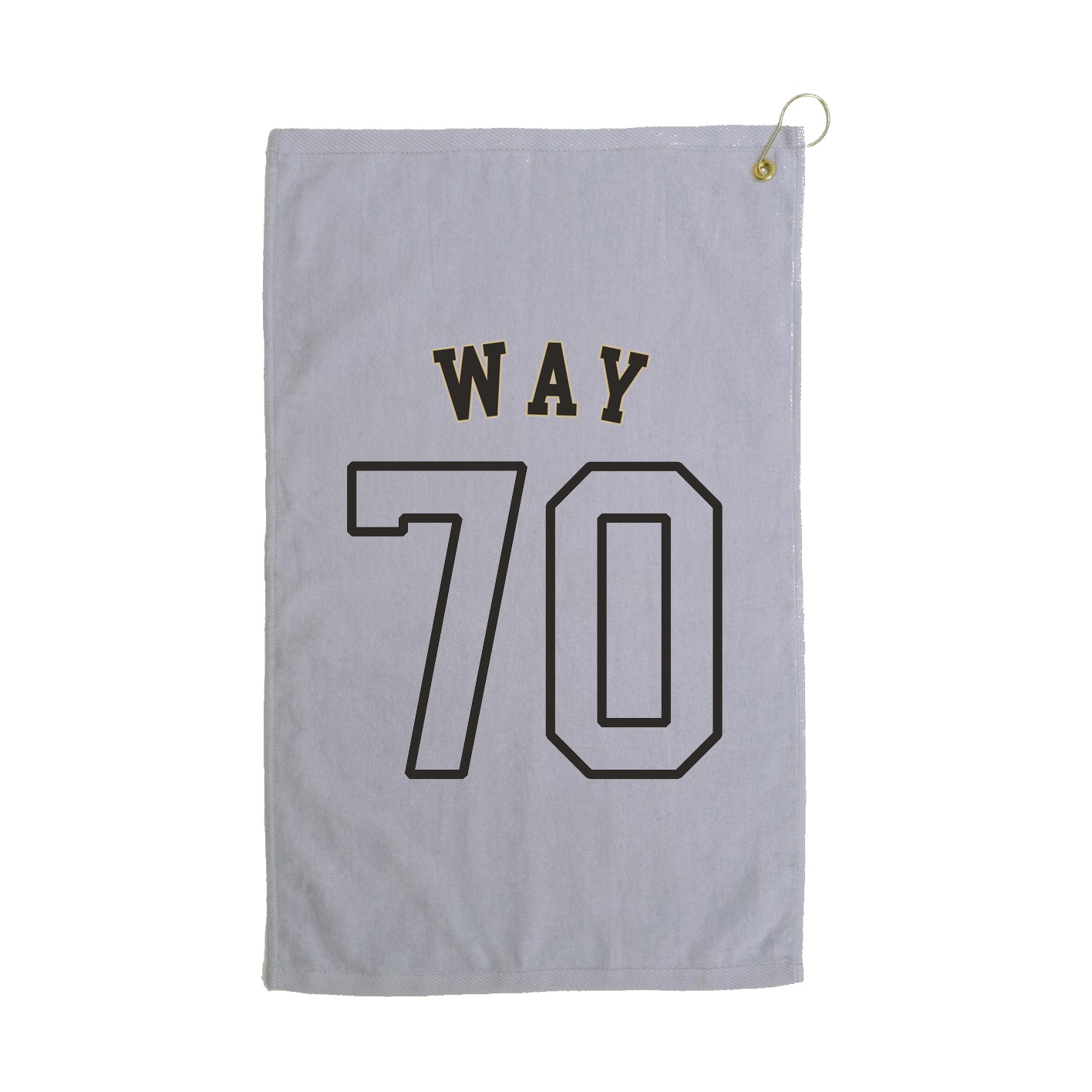 Golf Towel — Shirsey Arch in Grey