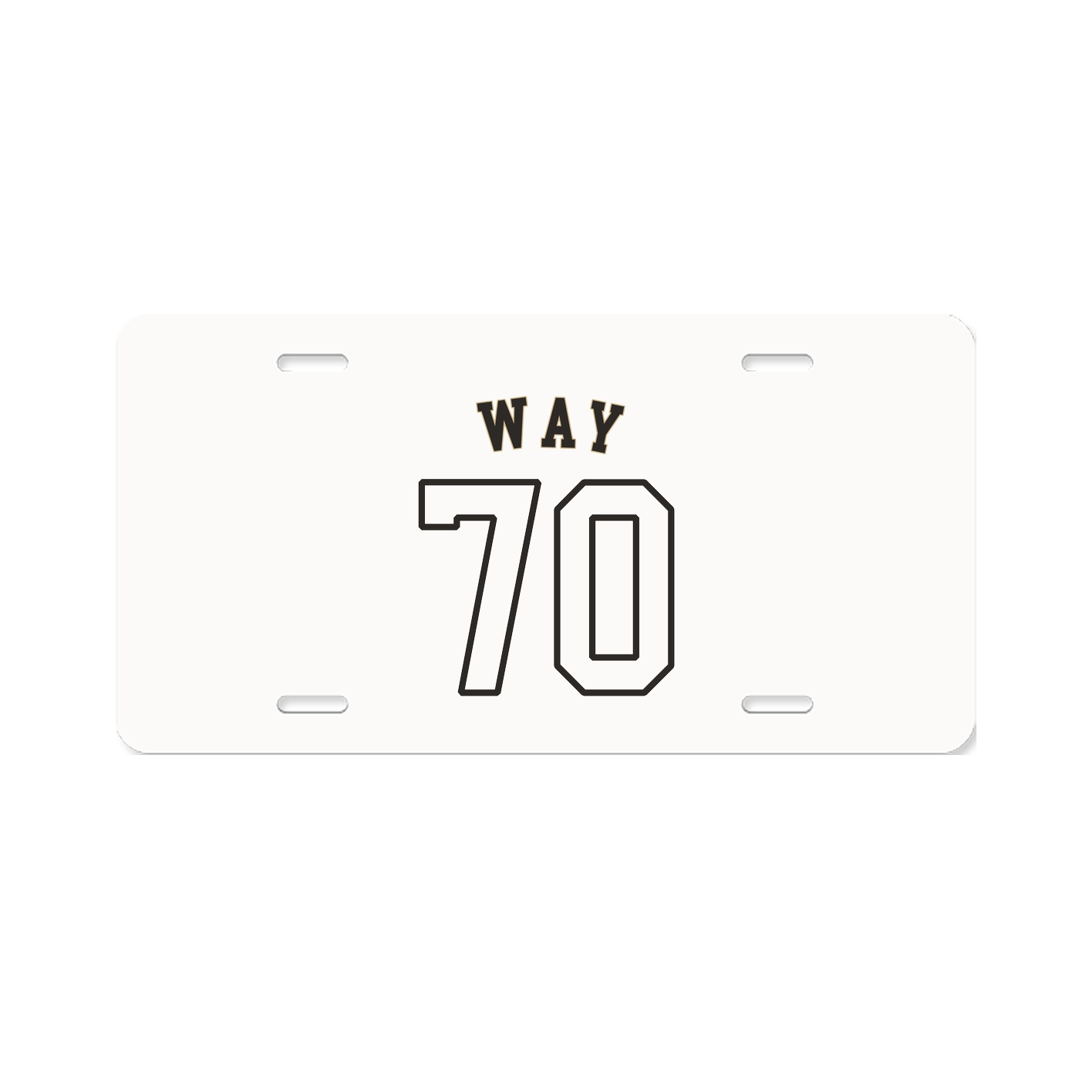 License Plate — Shirsey Arch in Classic