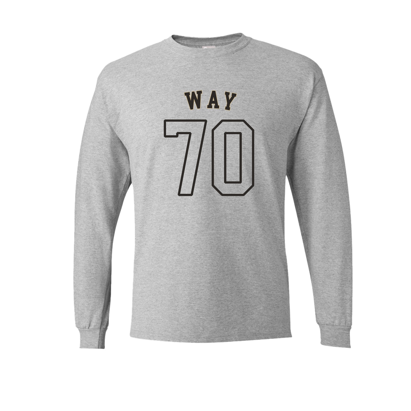 Long Sleeve Tee — Shirsey Arch in Grey