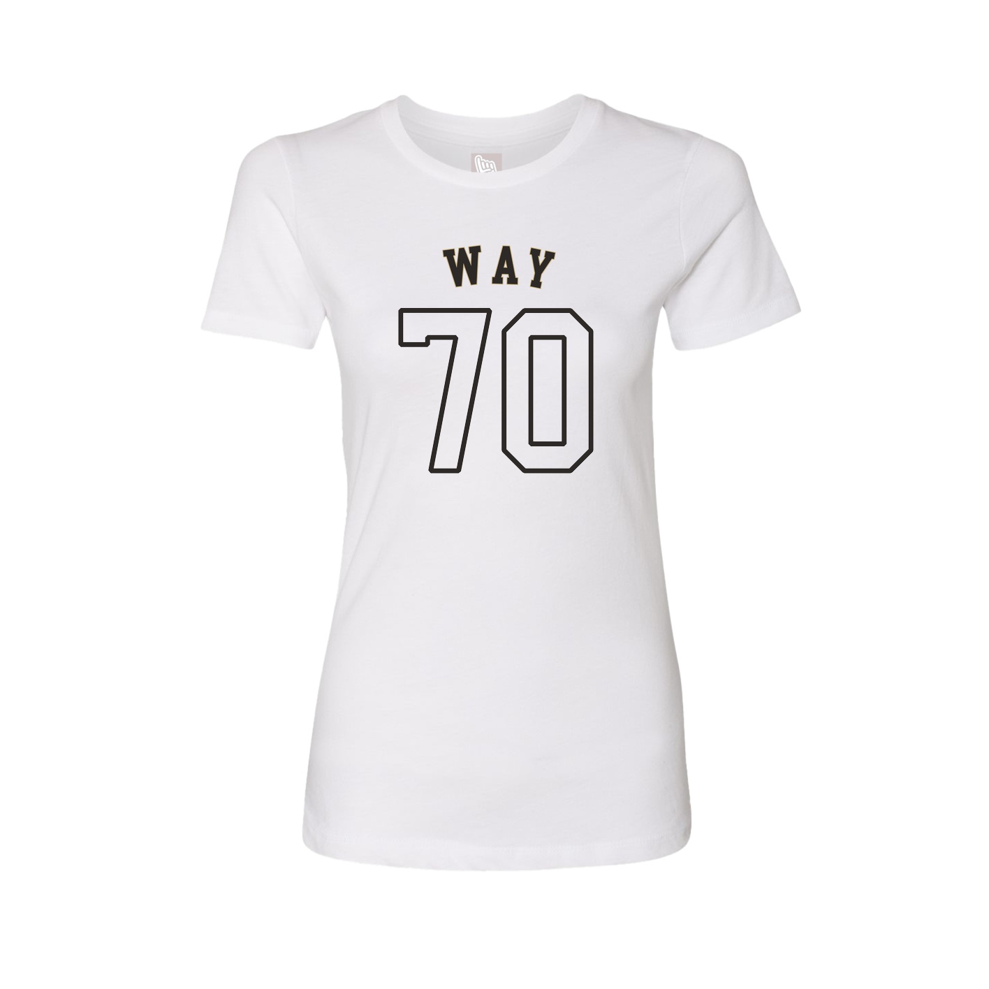 Womens Tee — Shirsey Arch in White