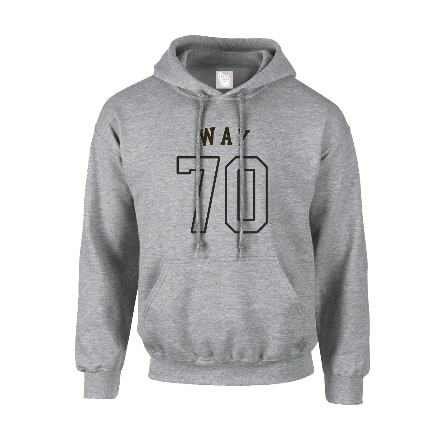 Youth Hoodie — Shirsey Arch in Grey