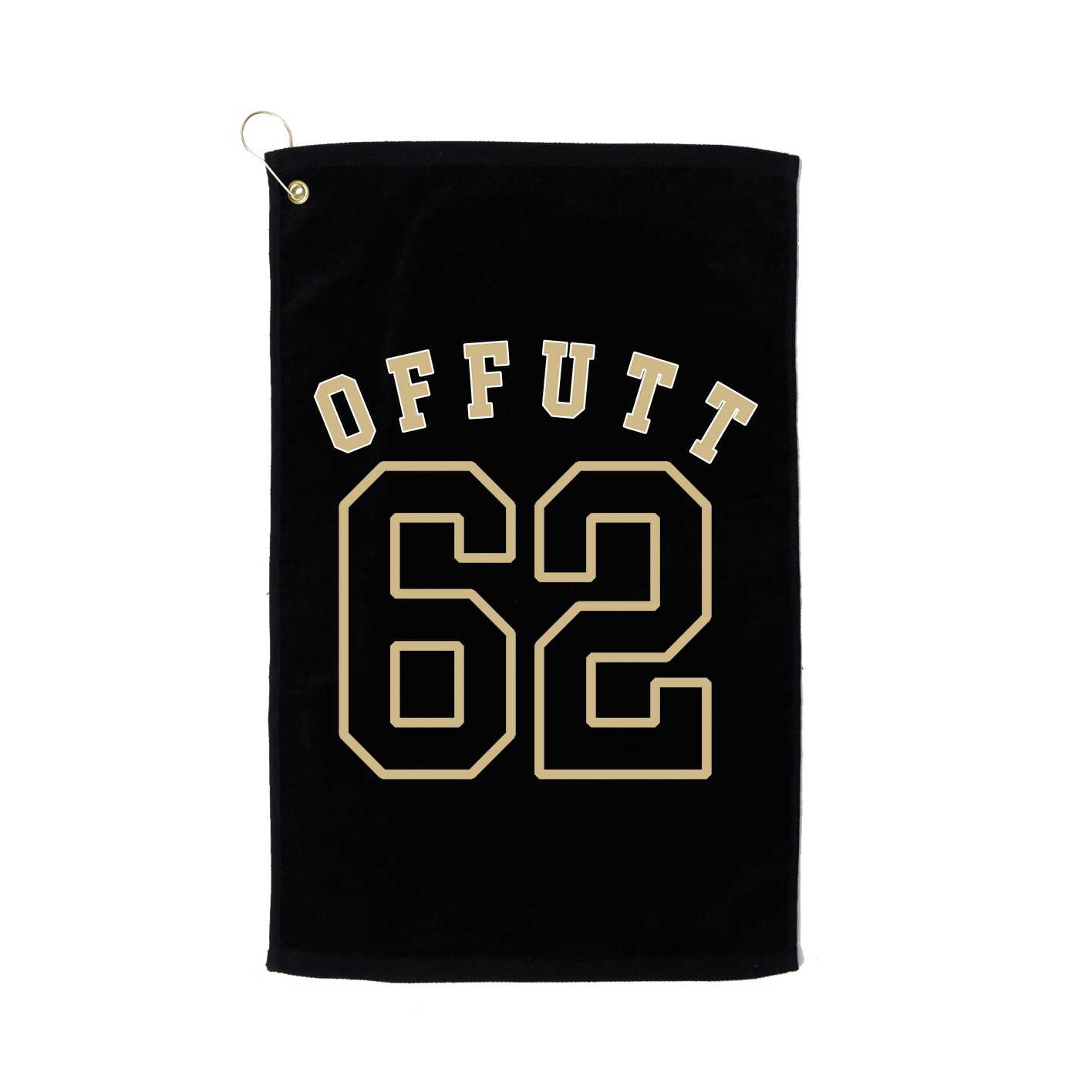 Golf Towel — Shirsey Arch in Black