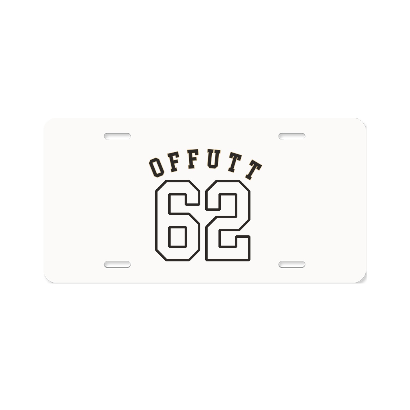 License Plate — Shirsey Arch in Classic