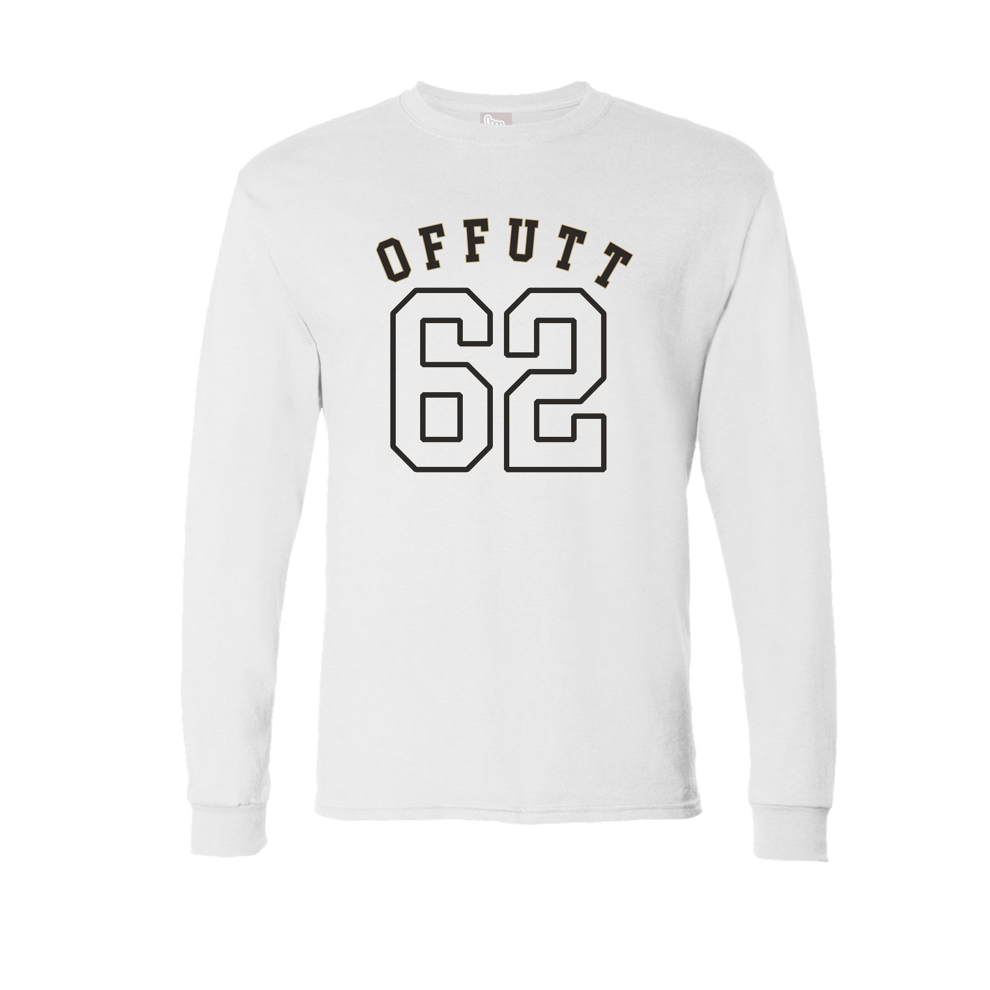 Long Sleeve Tee — Shirsey Arch in White