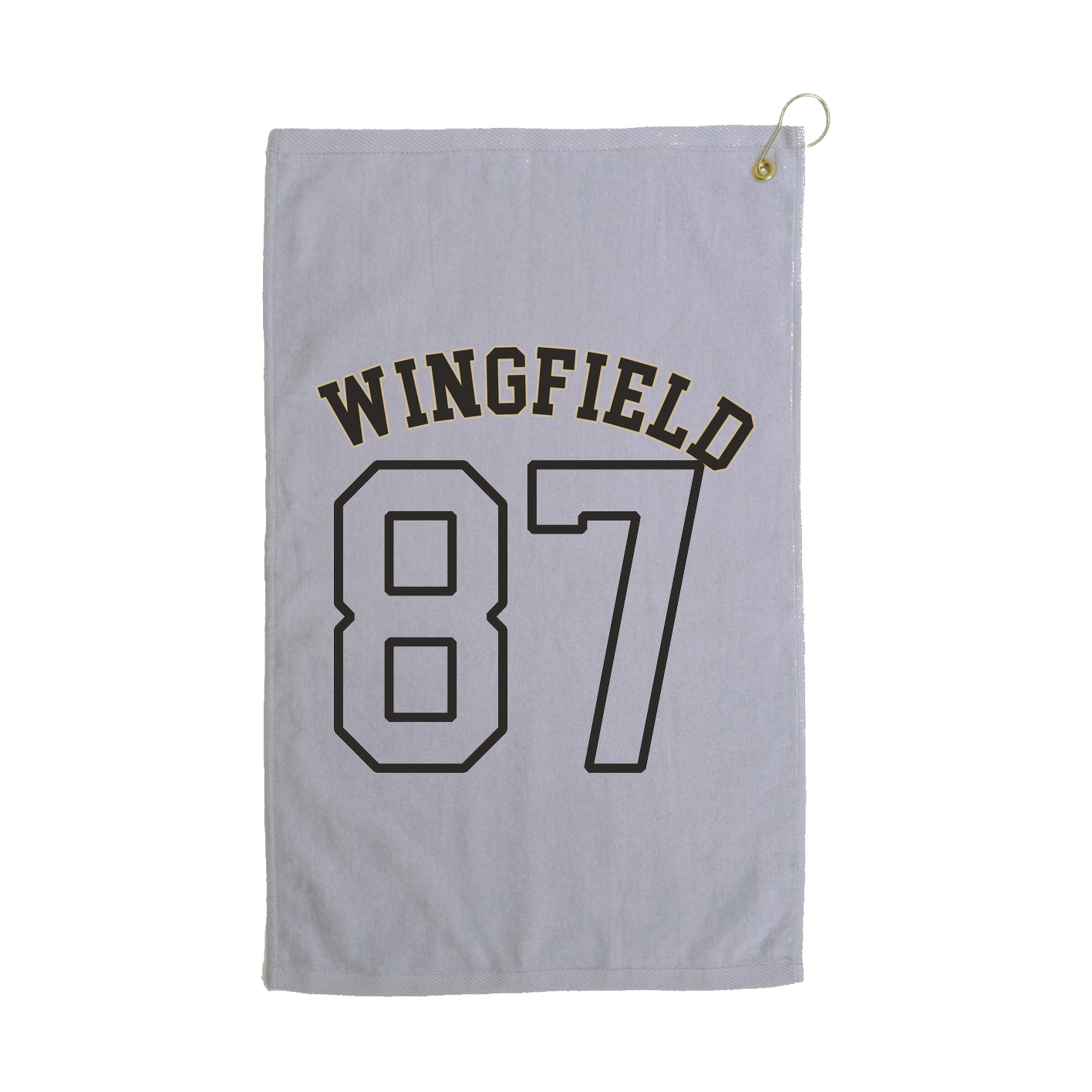 Golf Towel — Shirsey Arch in Grey