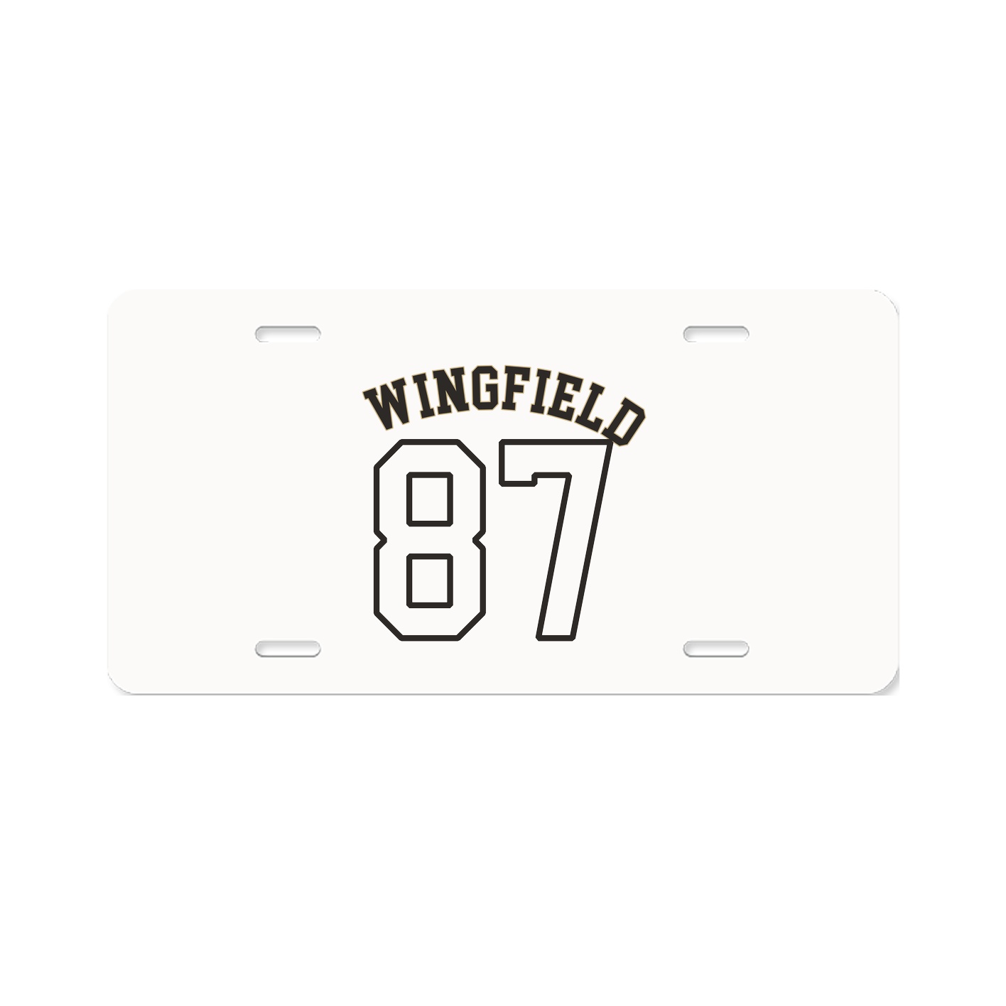 License Plate — Shirsey Arch in Classic