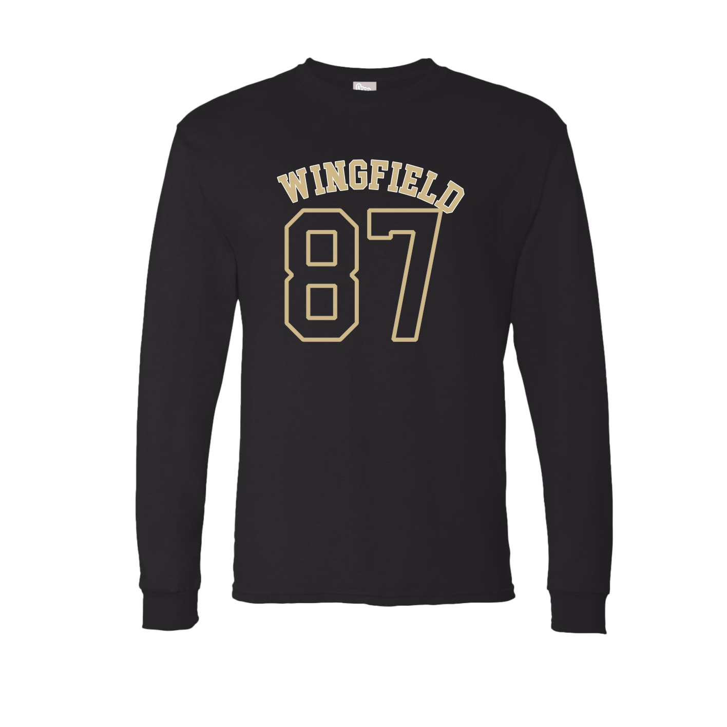 Long Sleeve Tee — Shirsey Arch in Black