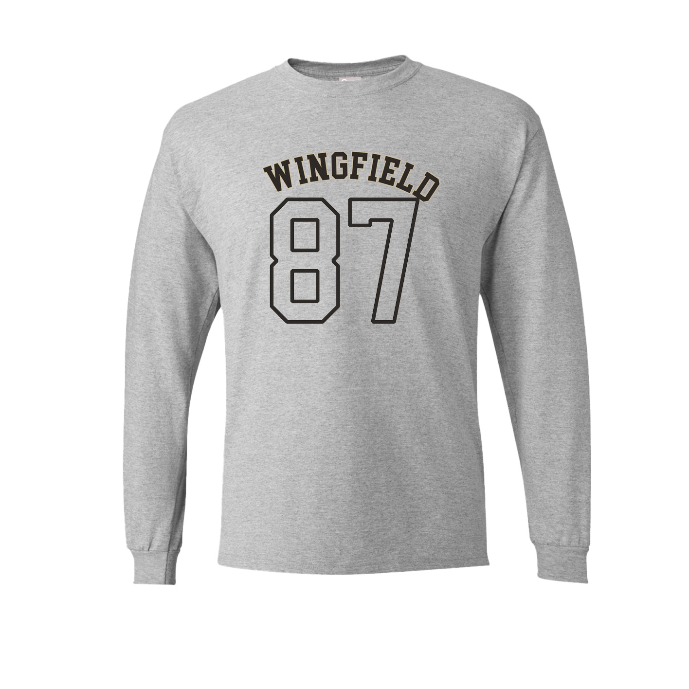 Long Sleeve Tee — Shirsey Arch in Grey