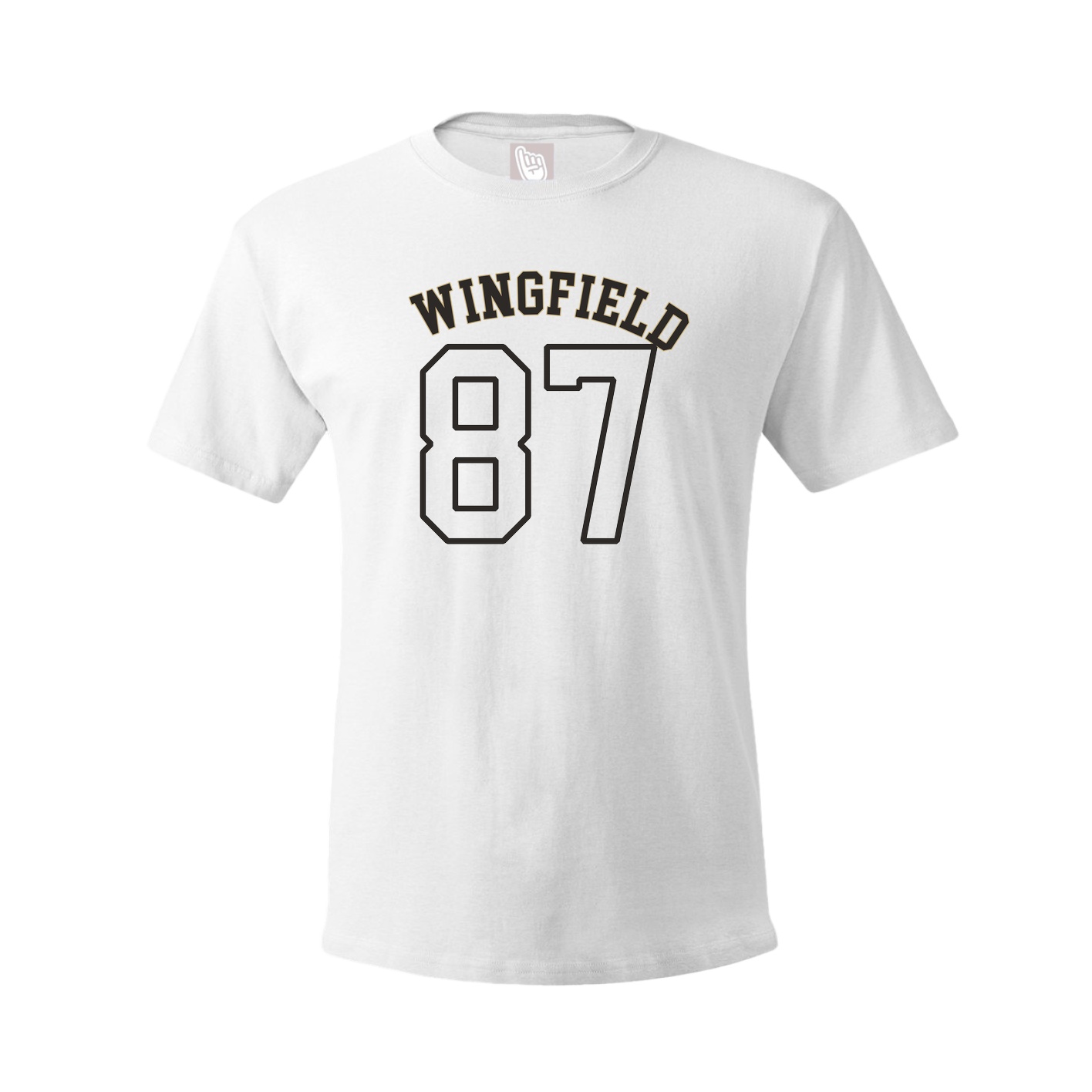 Youth Tee — Shirsey Arch in White