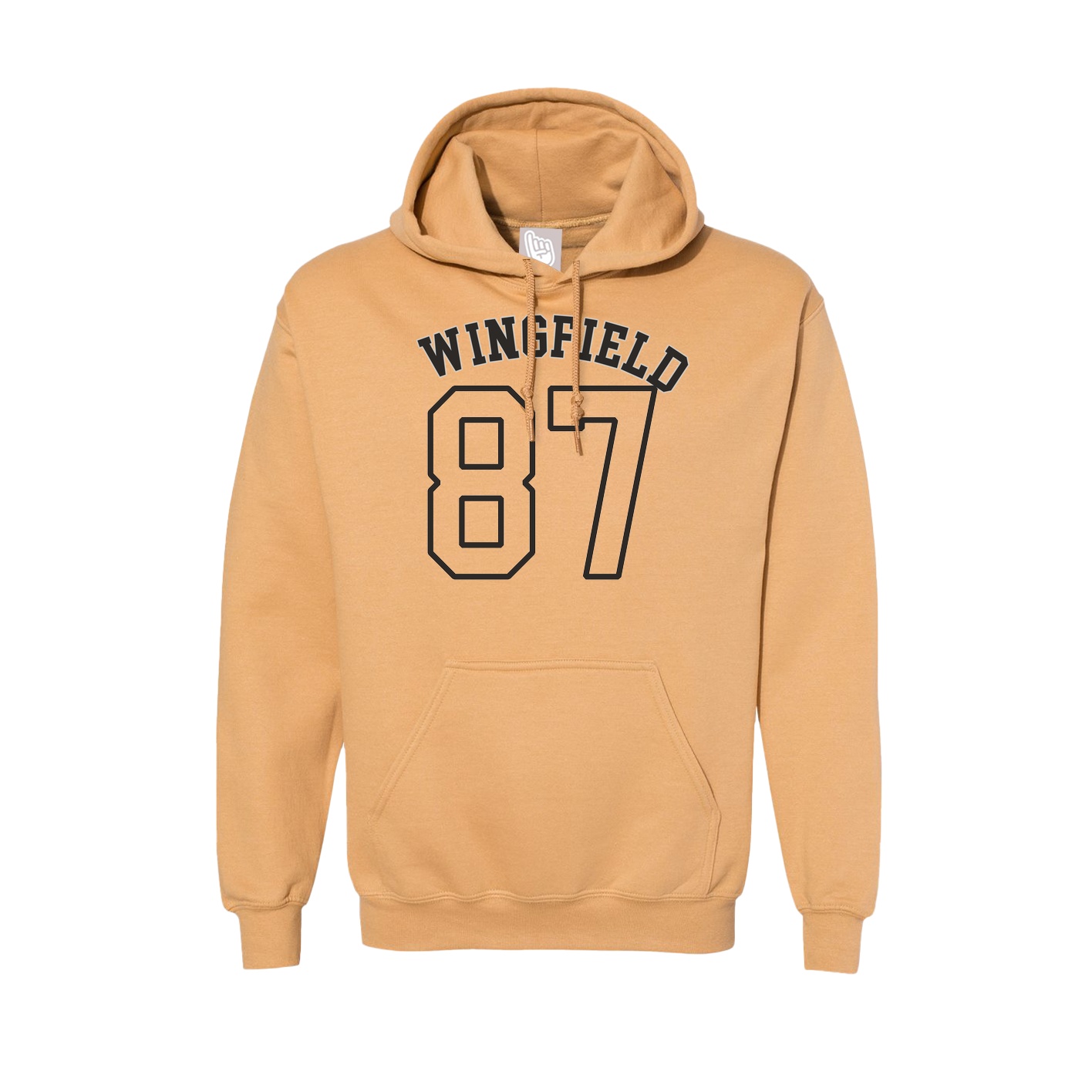 Hoodie — Shirsey Arch in Vegas Gold