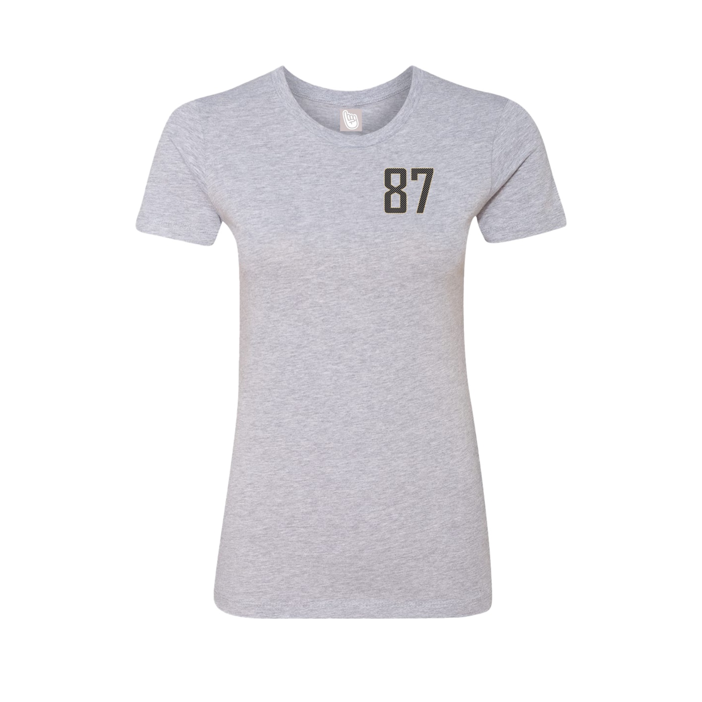 Womens Tee — Front Shirsy in Grey