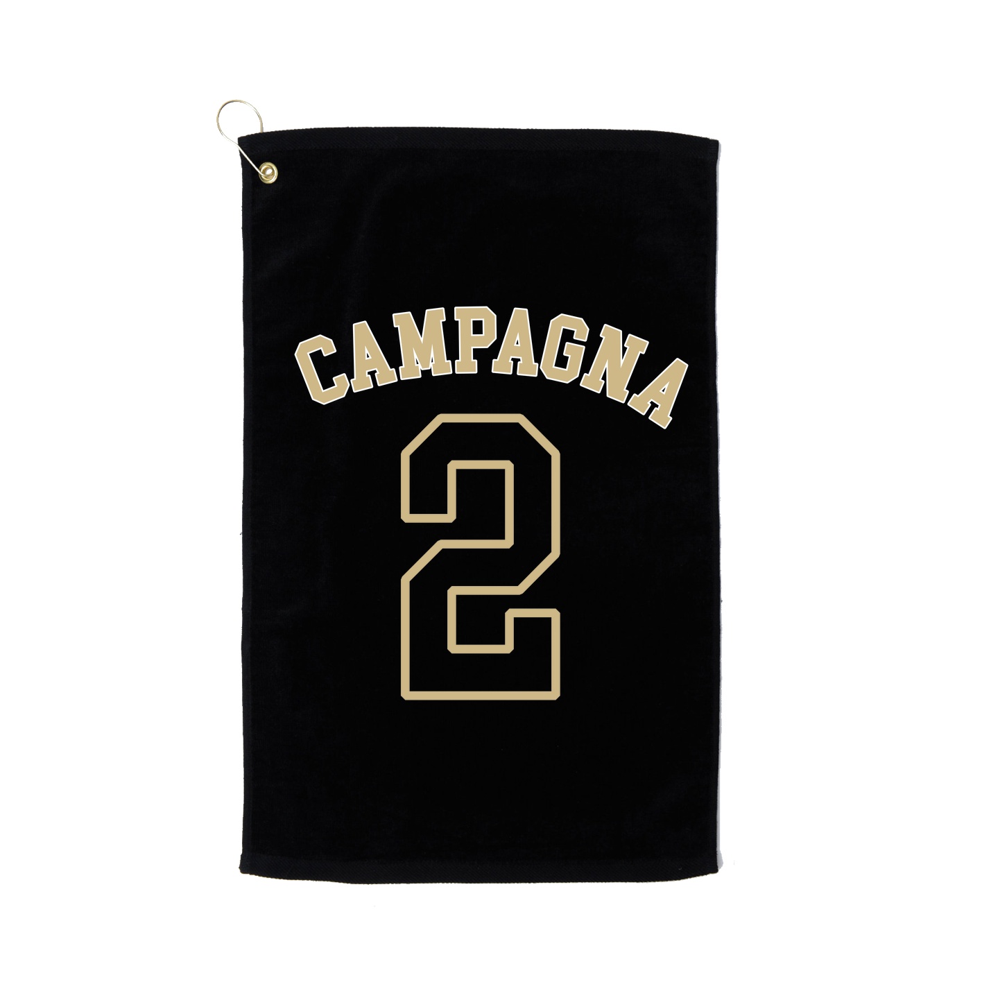 Golf Towel — Shirsey Arch in Black