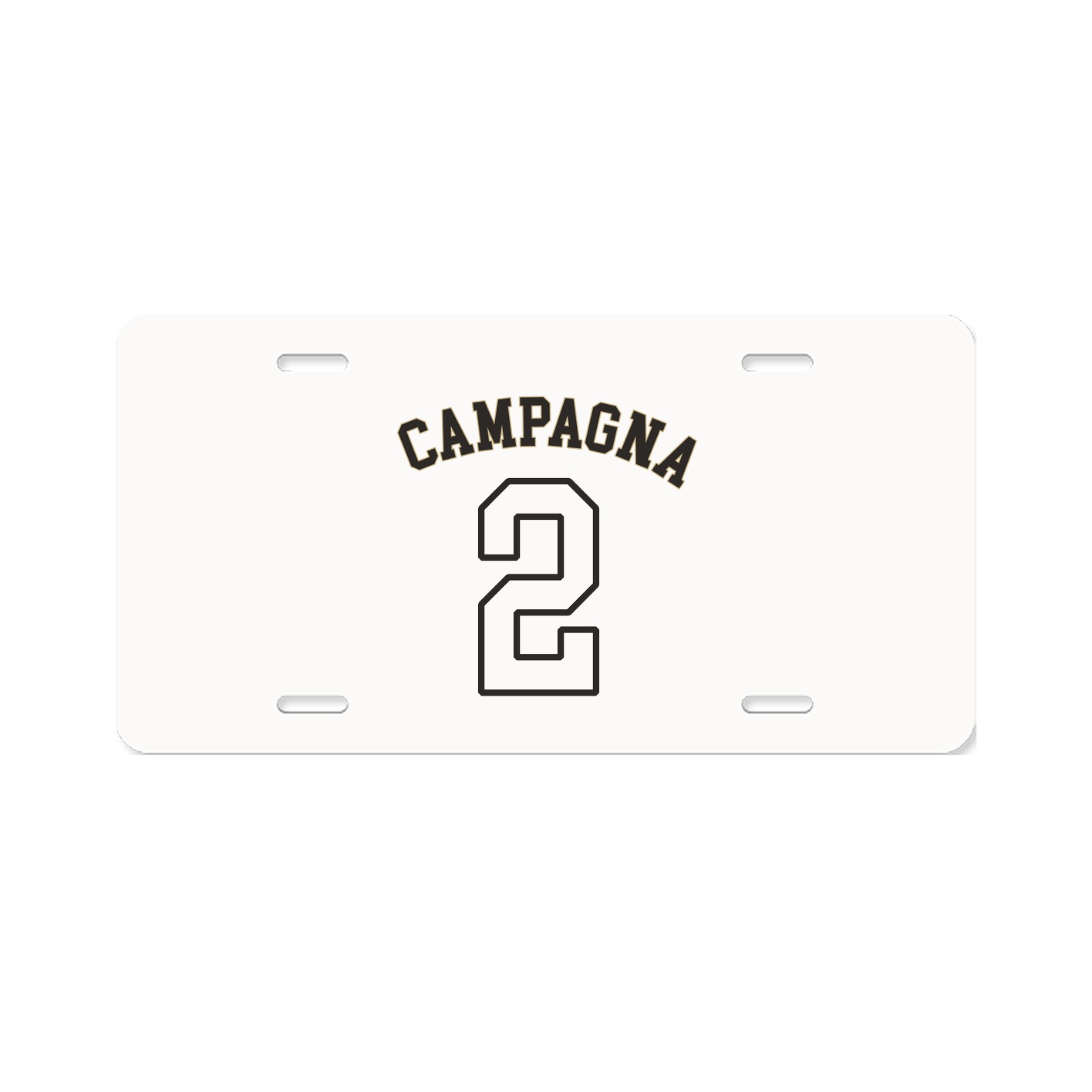 License Plate — Shirsey Arch in Classic